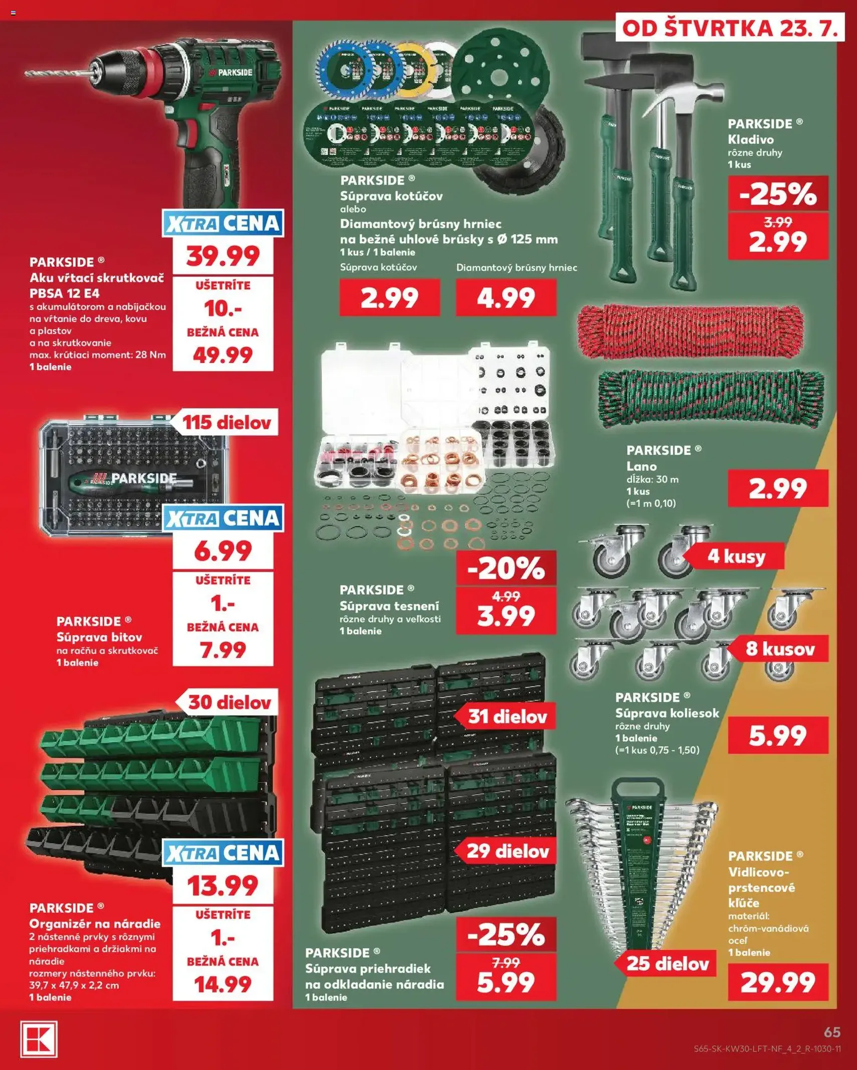 Kaufland leták - platný leták od 23.07.2026 strana 65 z 74