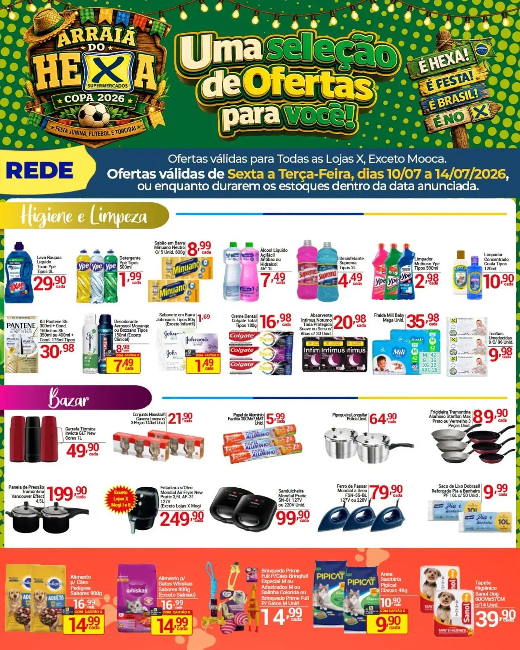 X Supermercados - Ofertas da semana - folheto válido a partir de 10/07/2026 página 3 de 3