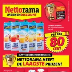 Nettorama folder - voorvertoning van de folder geldig vanaf 18-05-2026