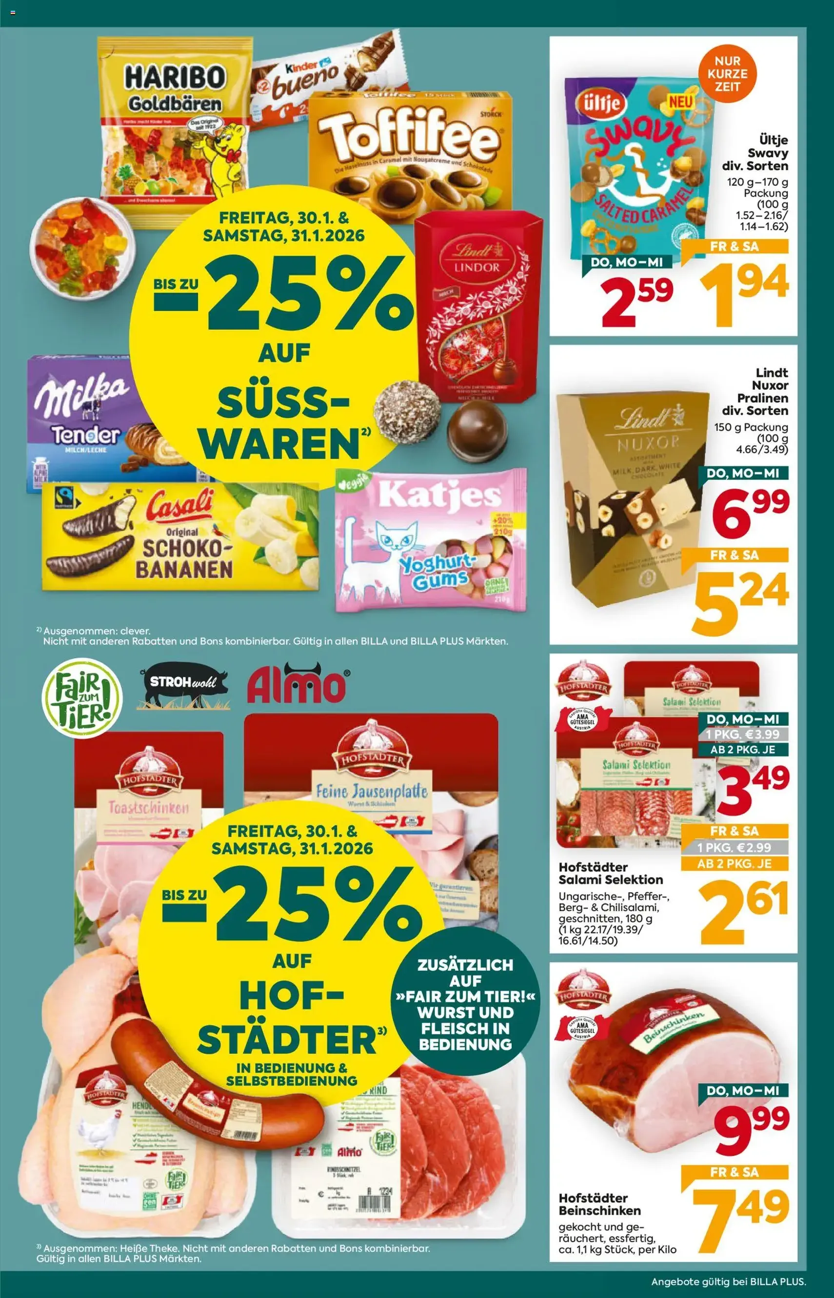 Billa Plus Flugblatt - Gültiger Prospekt ab 29.01.2026, Seite 3 von insgesamt 20