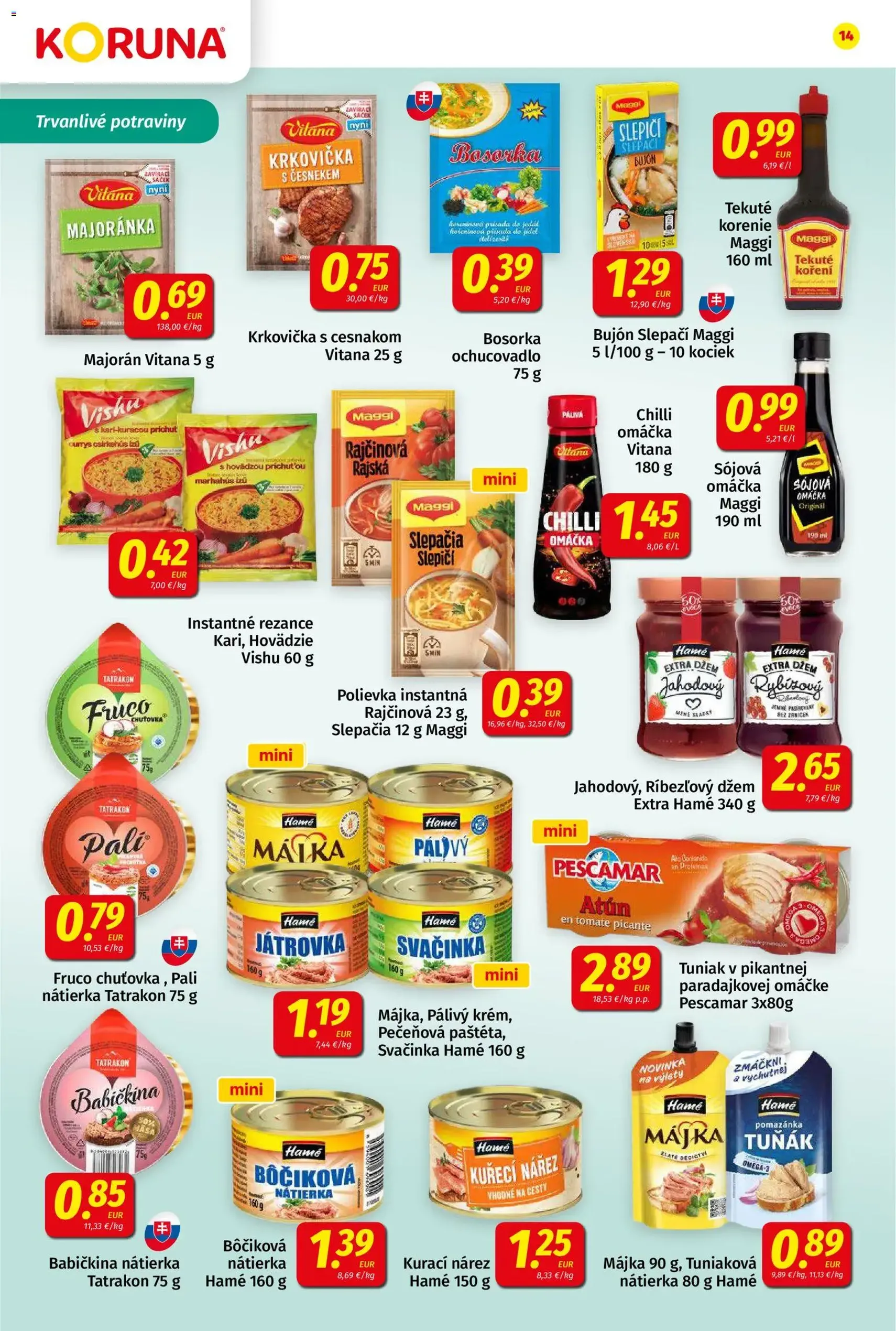 Koruna leták - platný leták od 09.01.2026 strana 14 z 20