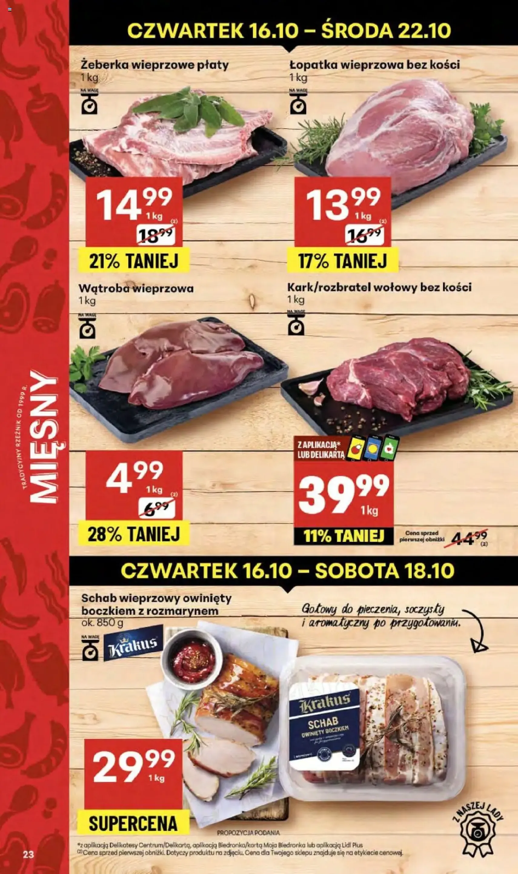 Delikatesy Centrum Gazetka - ważny gazetka od 16.10.2025 strona 23 z 53