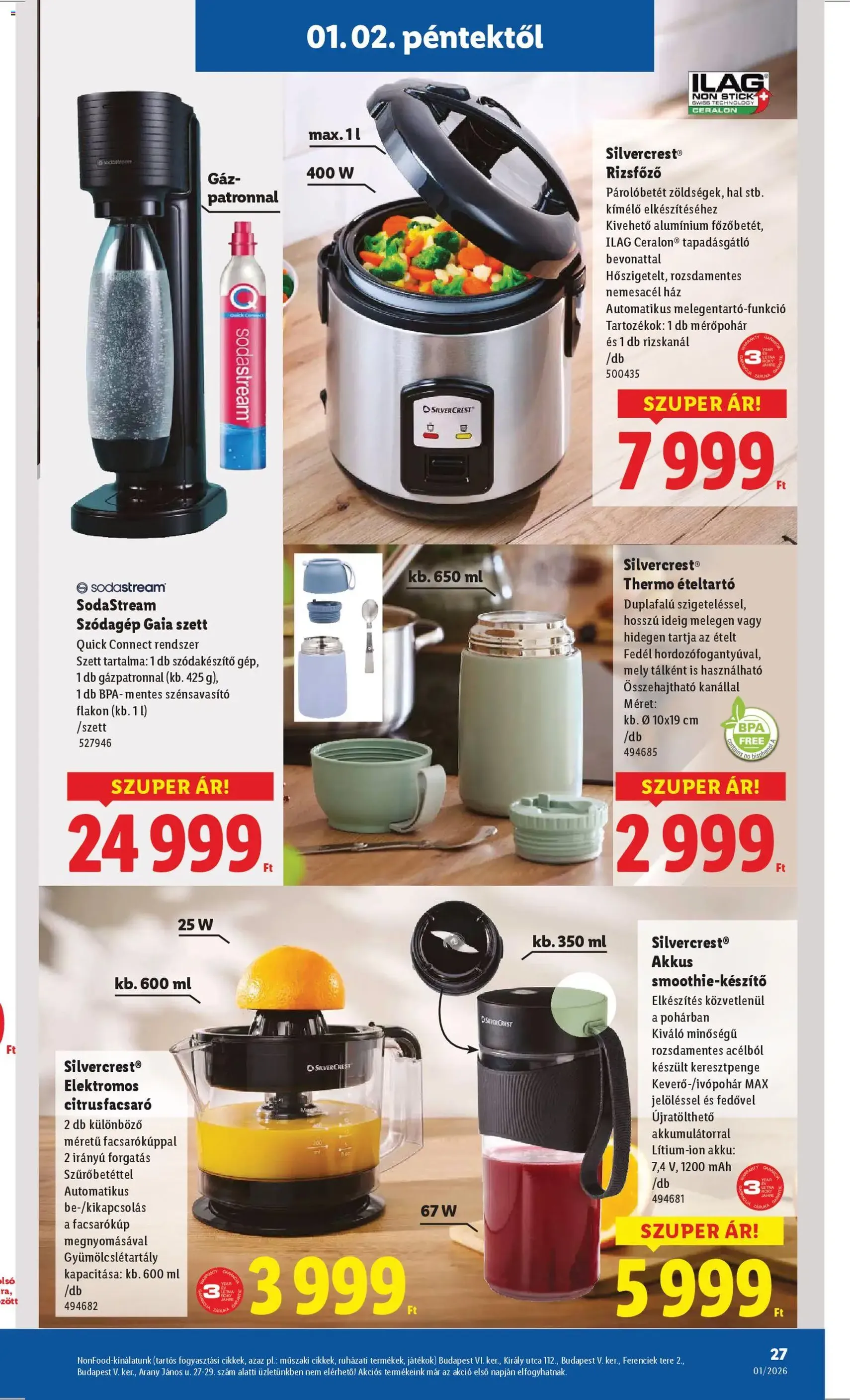 Lidl Akciós újság - 2026.01.02. érvényes szórólap 27 oldal 62 oldalból