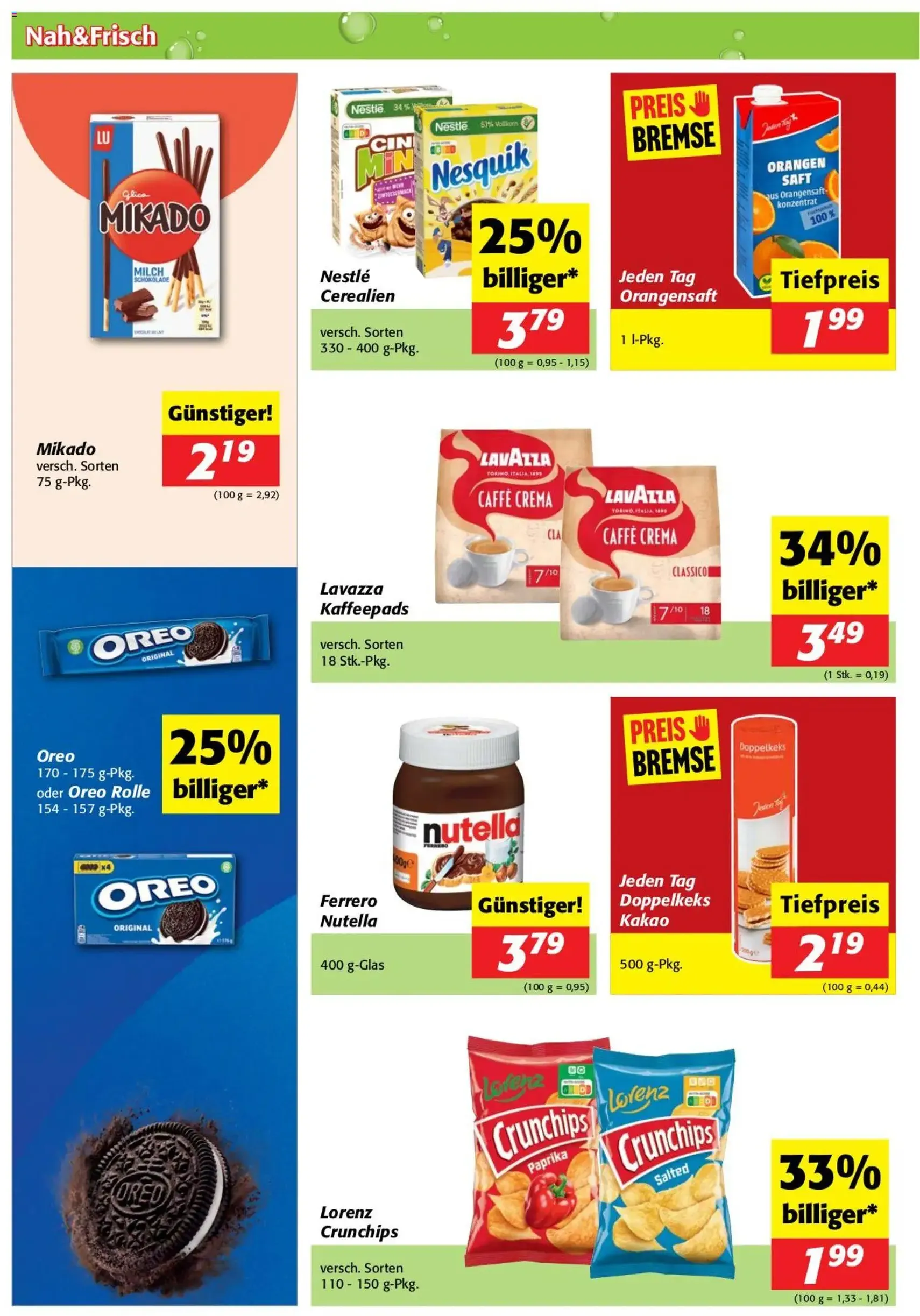 Nah und Frisch Flugblatt - Gültiger Prospekt ab 08.04.2026, Seite 6 von insgesamt 8