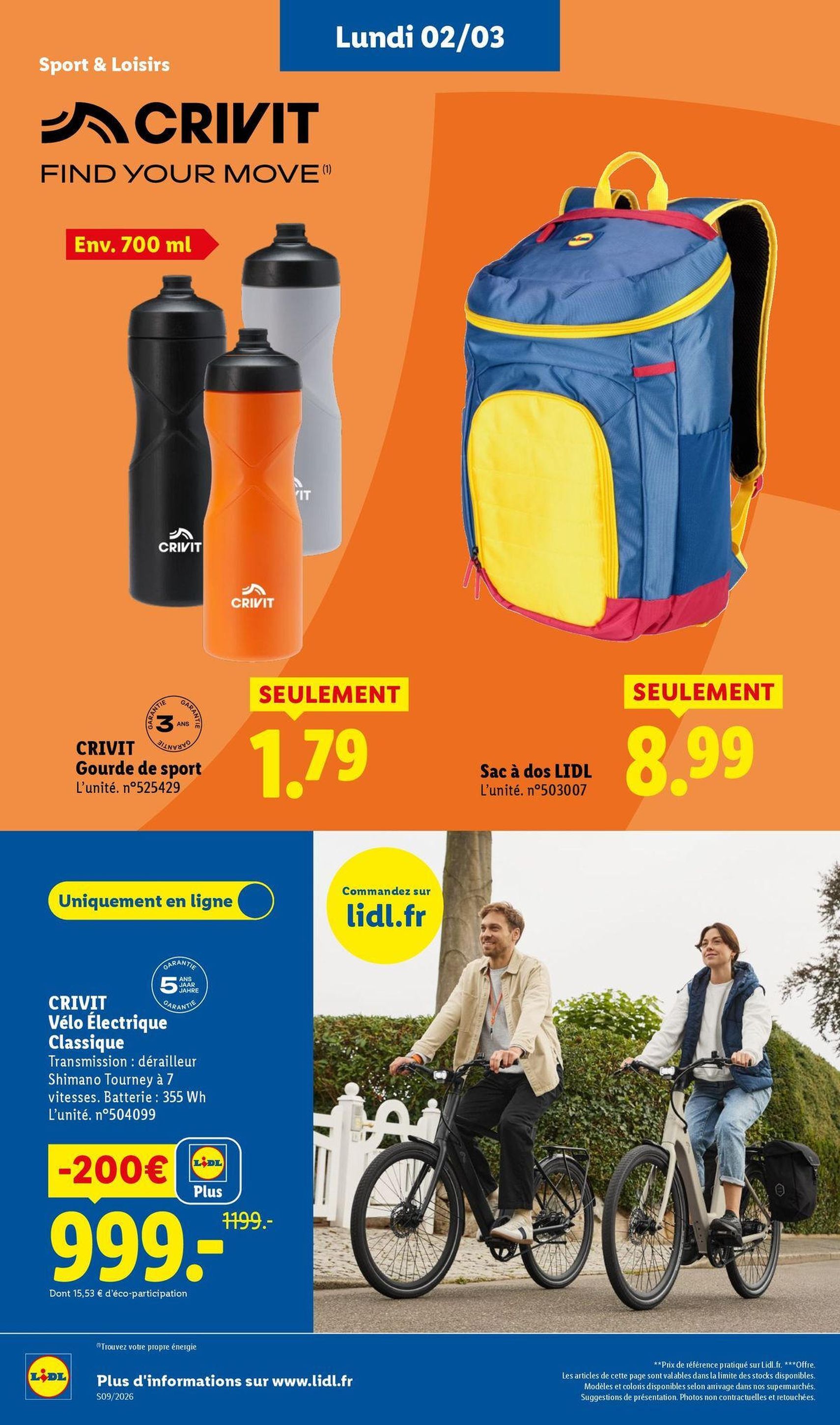 LIDL catalogue semaine 9 - brochure valable à partir du 26/02/2026, page 58 sur 81