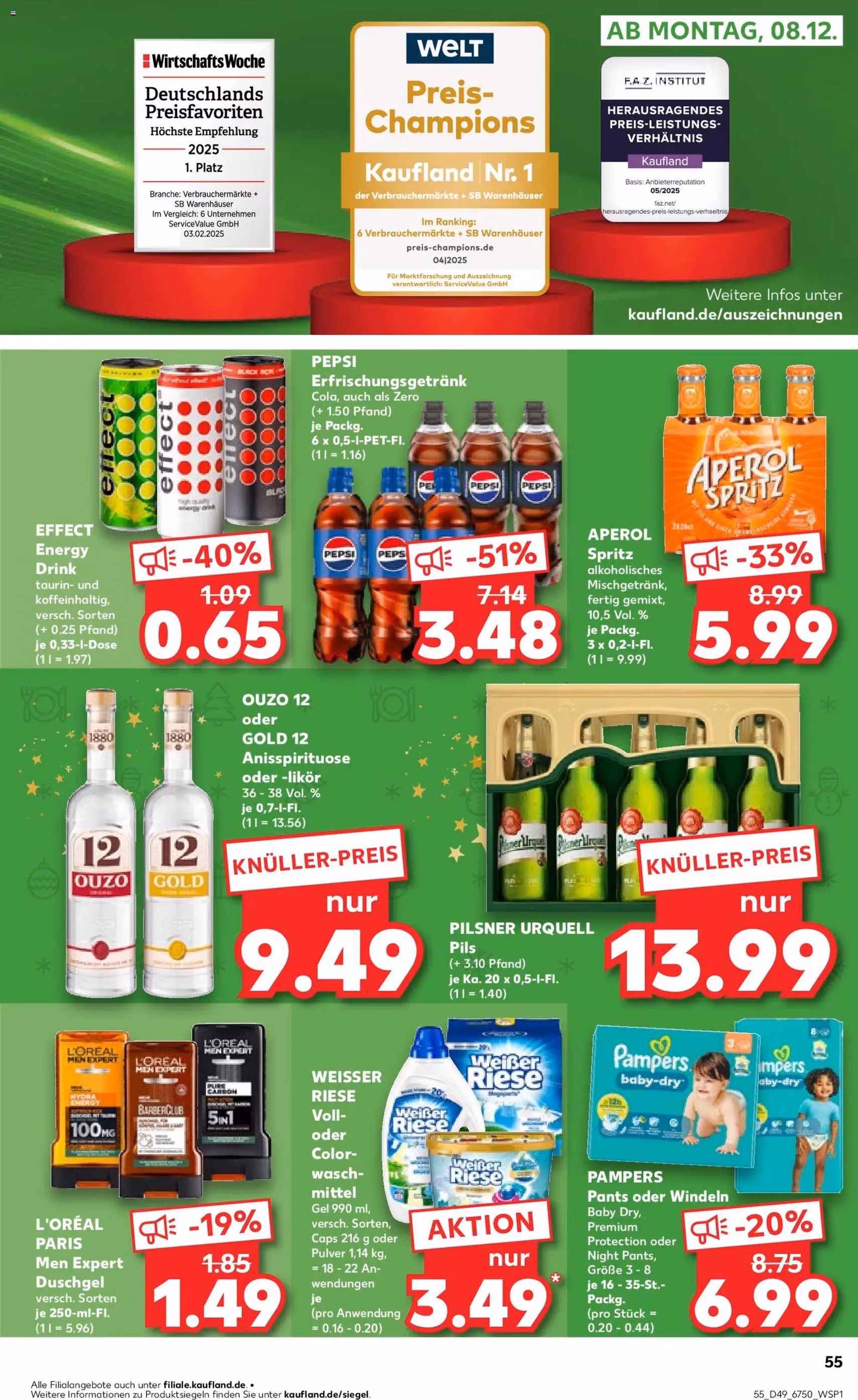 Kaufland Prospekt - Gültiger Prospekt ab 04.12.2025, Seite 55 von insgesamt 66