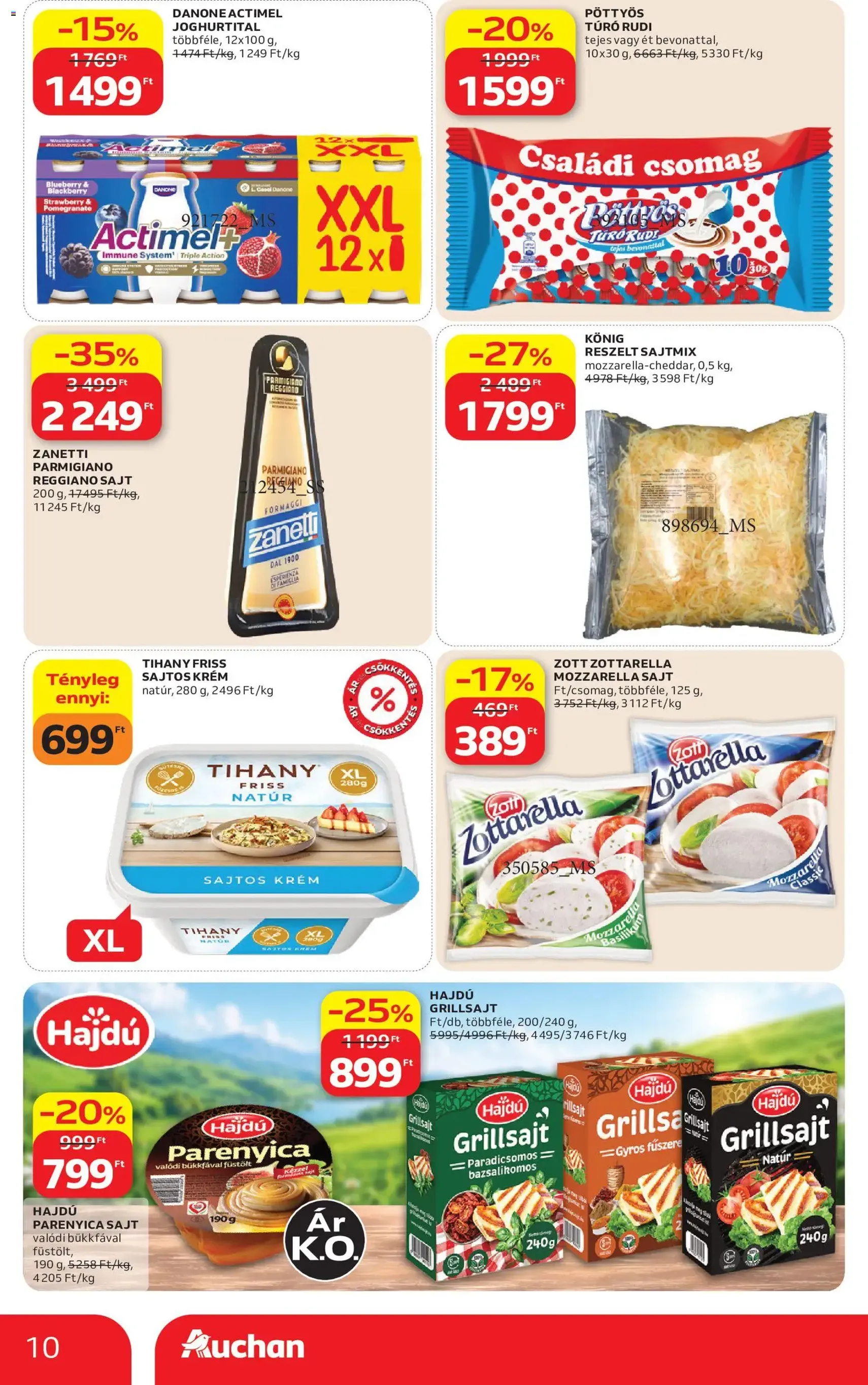 Auchan akciós újság - 2026.08.06. érvényes szórólap 10 oldal 48 oldalból