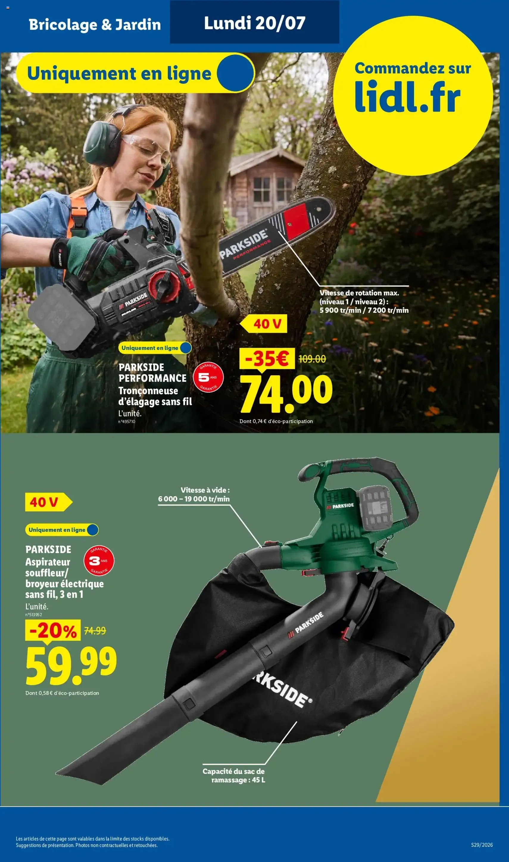 LIDL catalogue - brochure valable à partir du 16/07/2026, page 55 sur 61