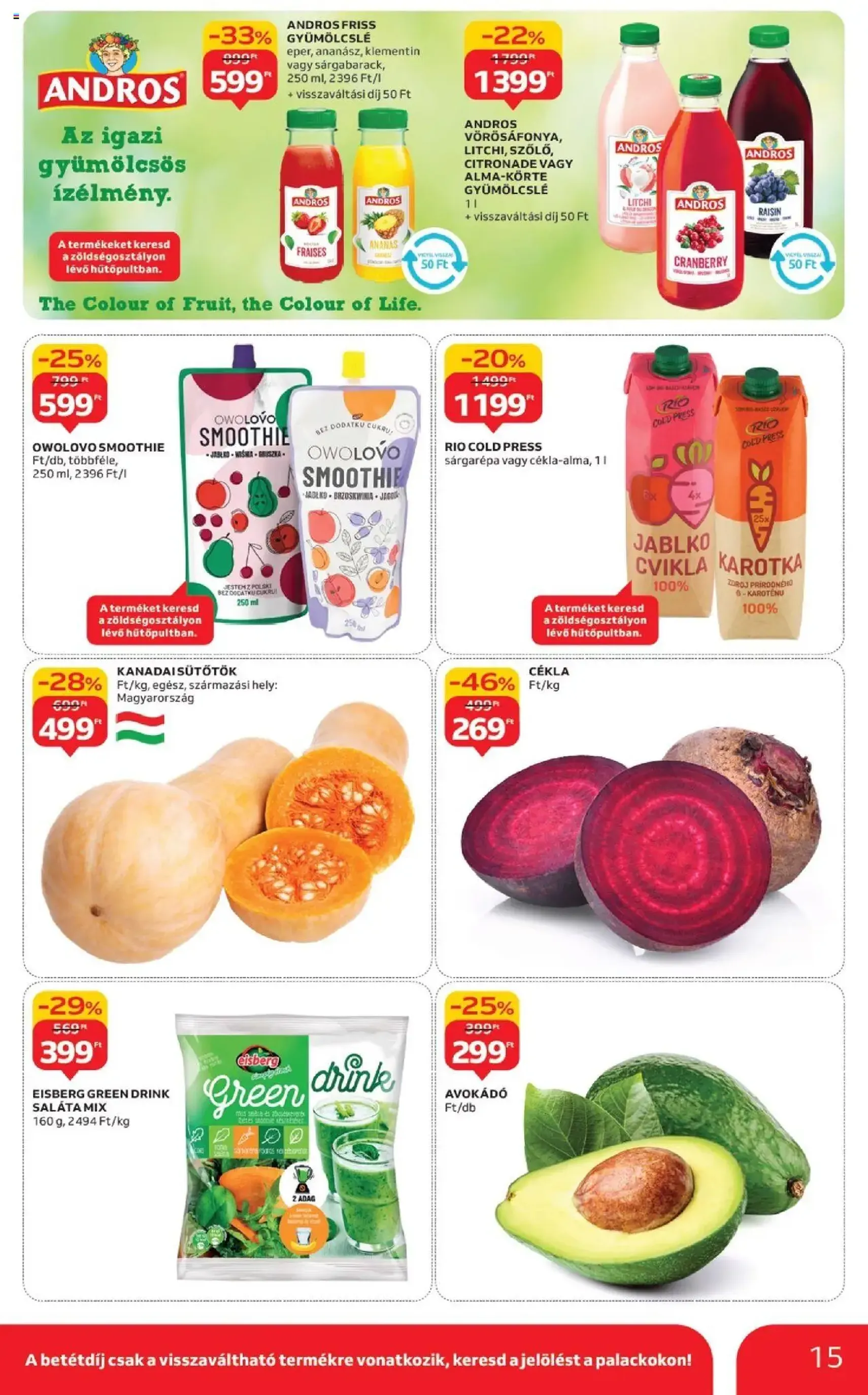 Auchan Akciós újság - 2025.09.04. érvényes szórólap 15 oldal 52 oldalból Auchan Akciós újság - 2025.09.04. érvényes szórólap 15 oldal 52 oldalból