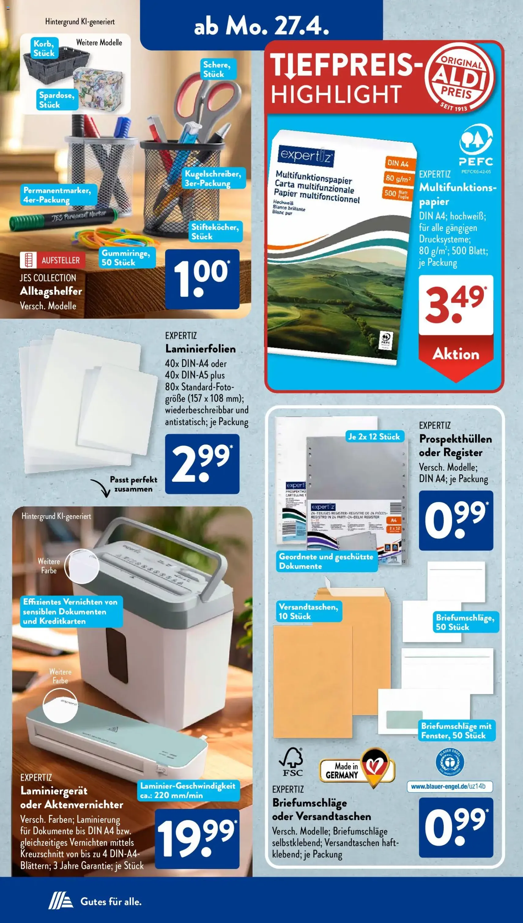 Aldi Süd Prospekt - Gültiger Prospekt ab 27.04.2026, Seite 2 von insgesamt 23