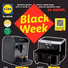 Lidl - Black Friday - náhľad letáku platný od 21.11.2025