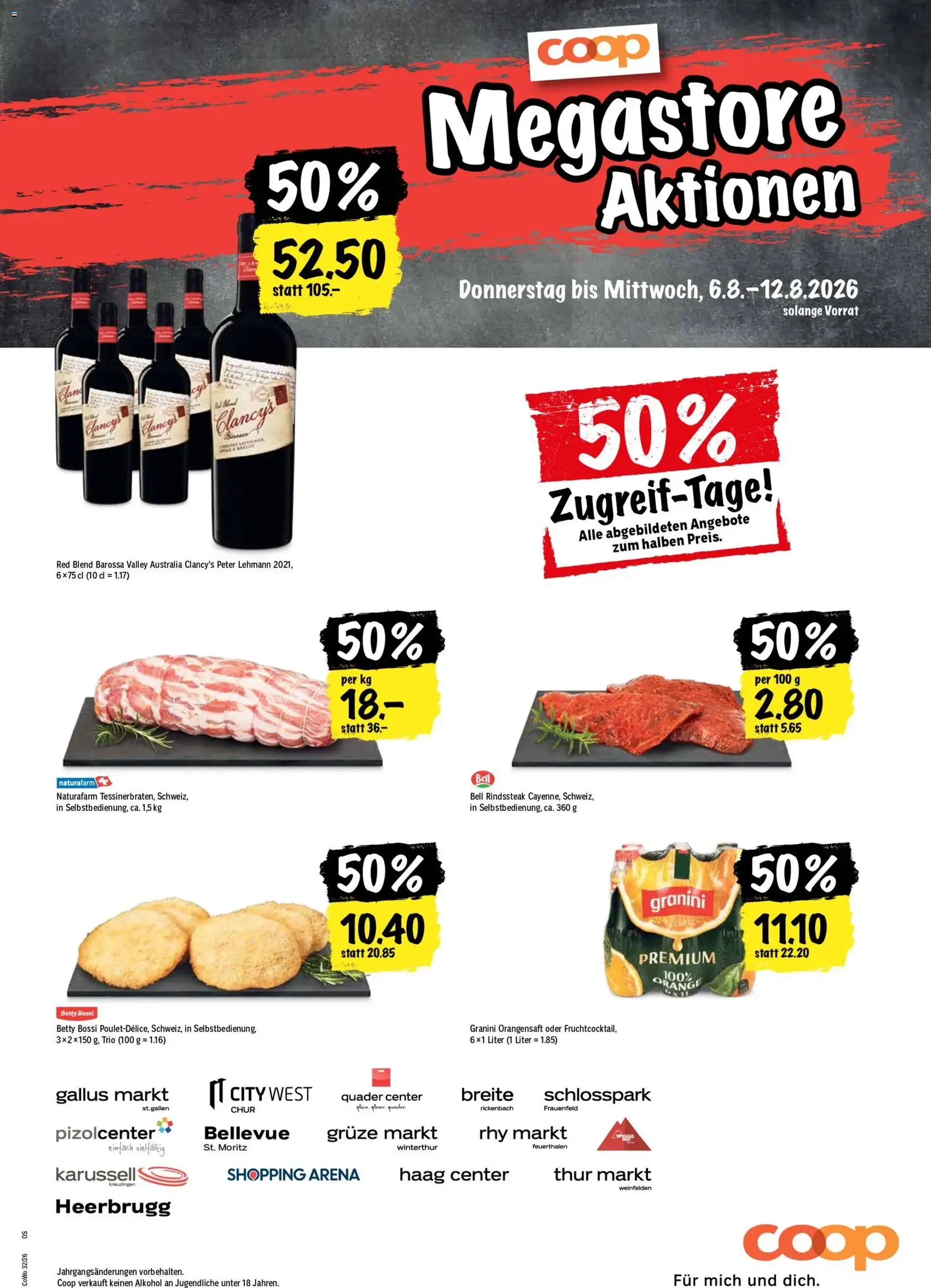 Coop aktionen - Gültiger Prospekt ab 06.08.2026, Seite 21 von insgesamt 24