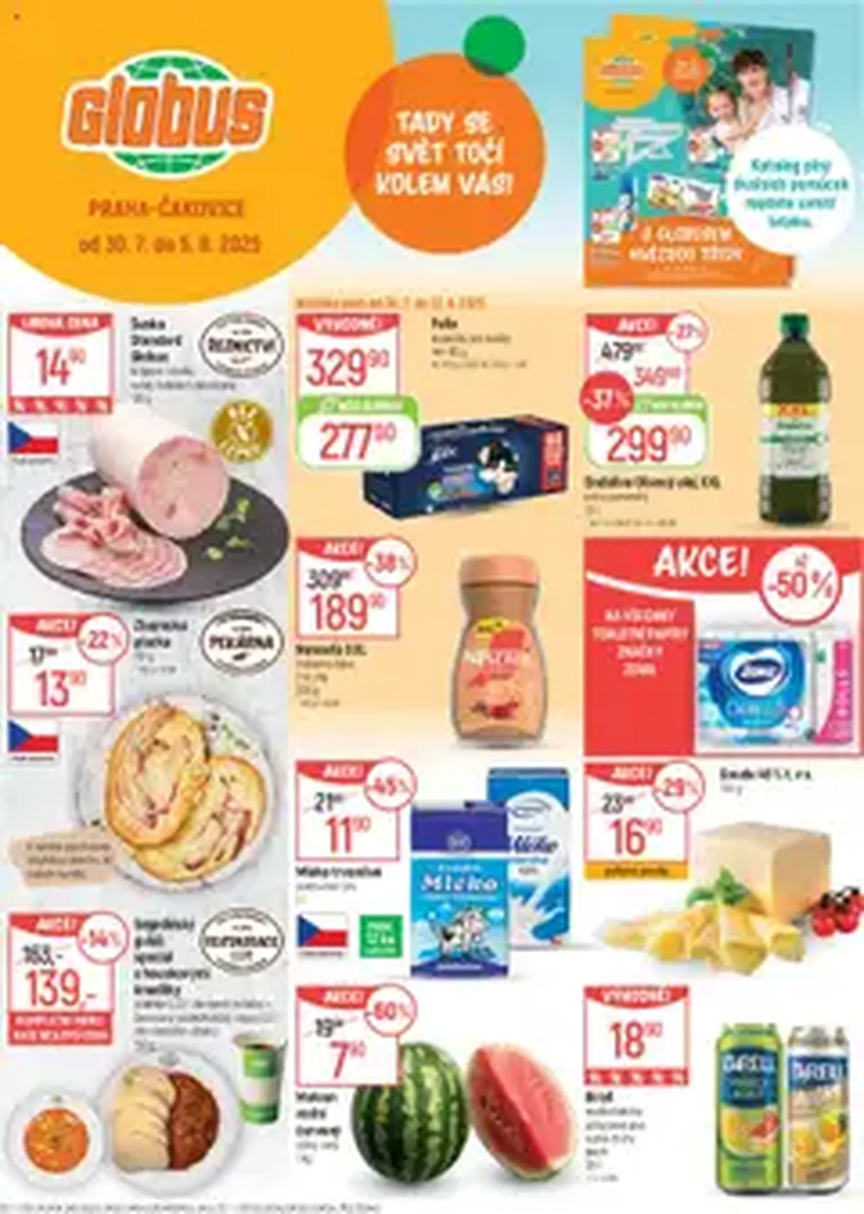 Globus leták - platný leták od 30.07.2025 strana 1 z 1
