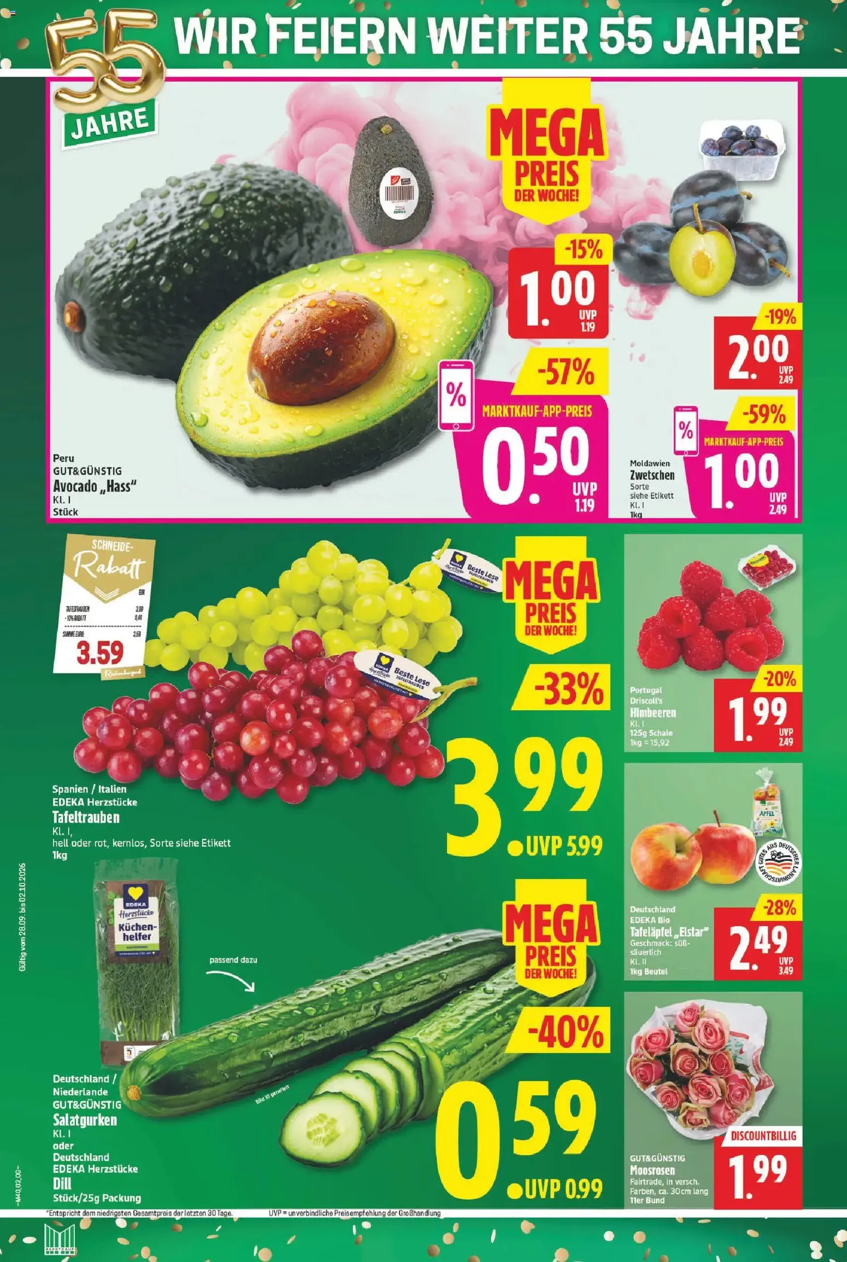 Marktkauf Prospekt - Gültiger Prospekt ab 28.09.2026, Seite 2 von insgesamt 33