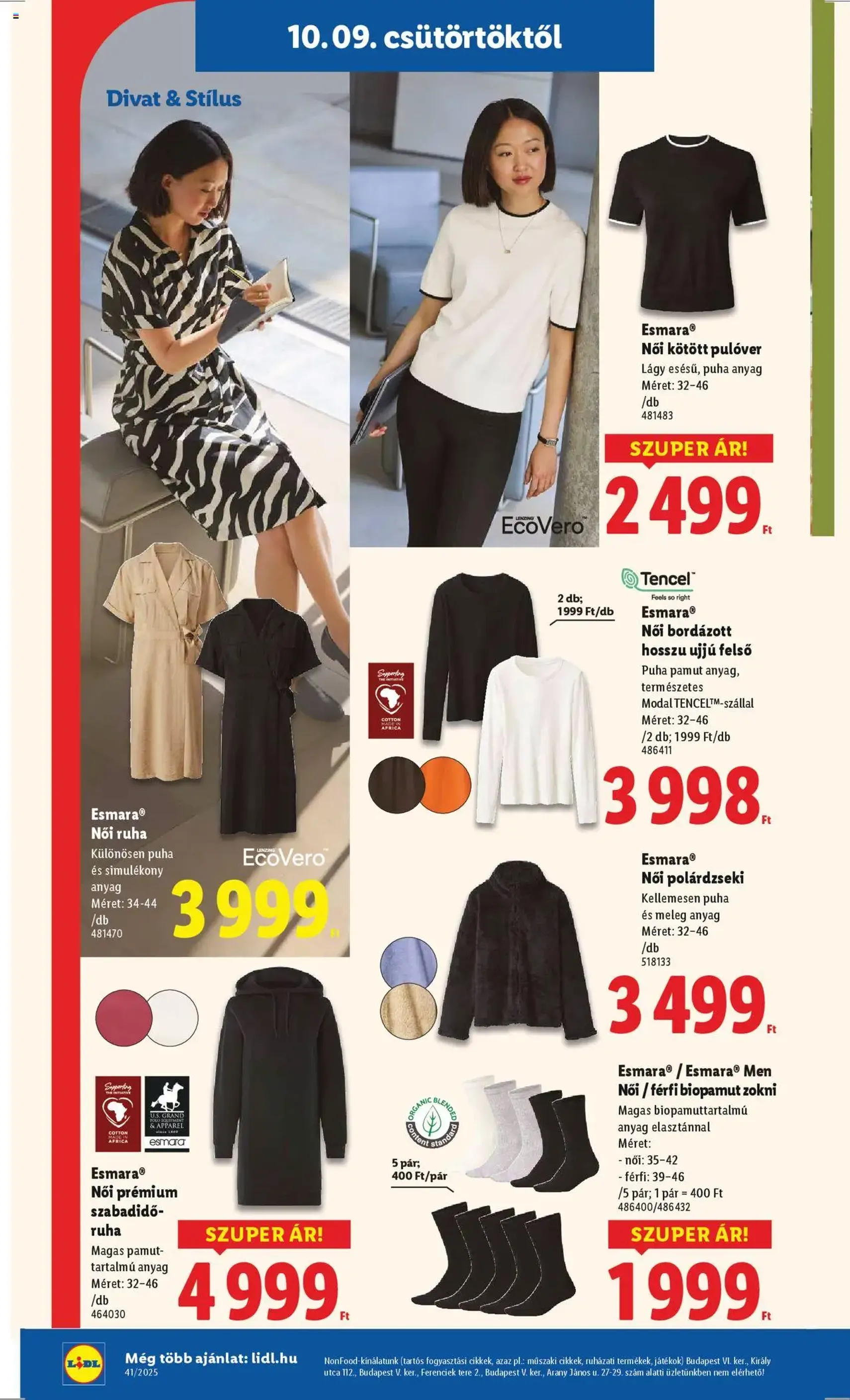 Lidl Akciós újság - 2025.10.09. érvényes szórólap 34 oldal 64 oldalból