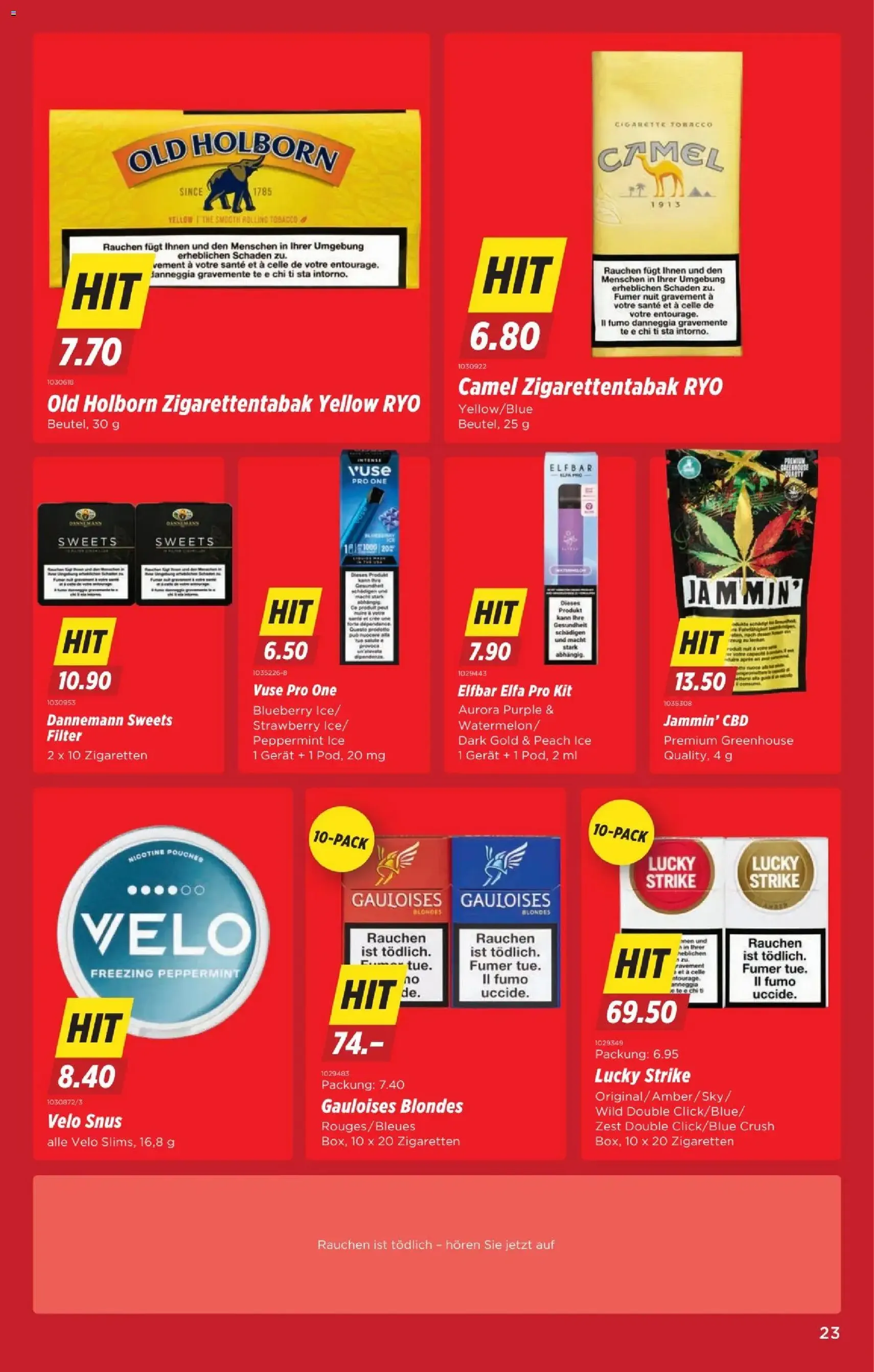 Denner Aktionen - Gültiger Prospekt ab 05.02.2026, Seite 23 von insgesamt 28