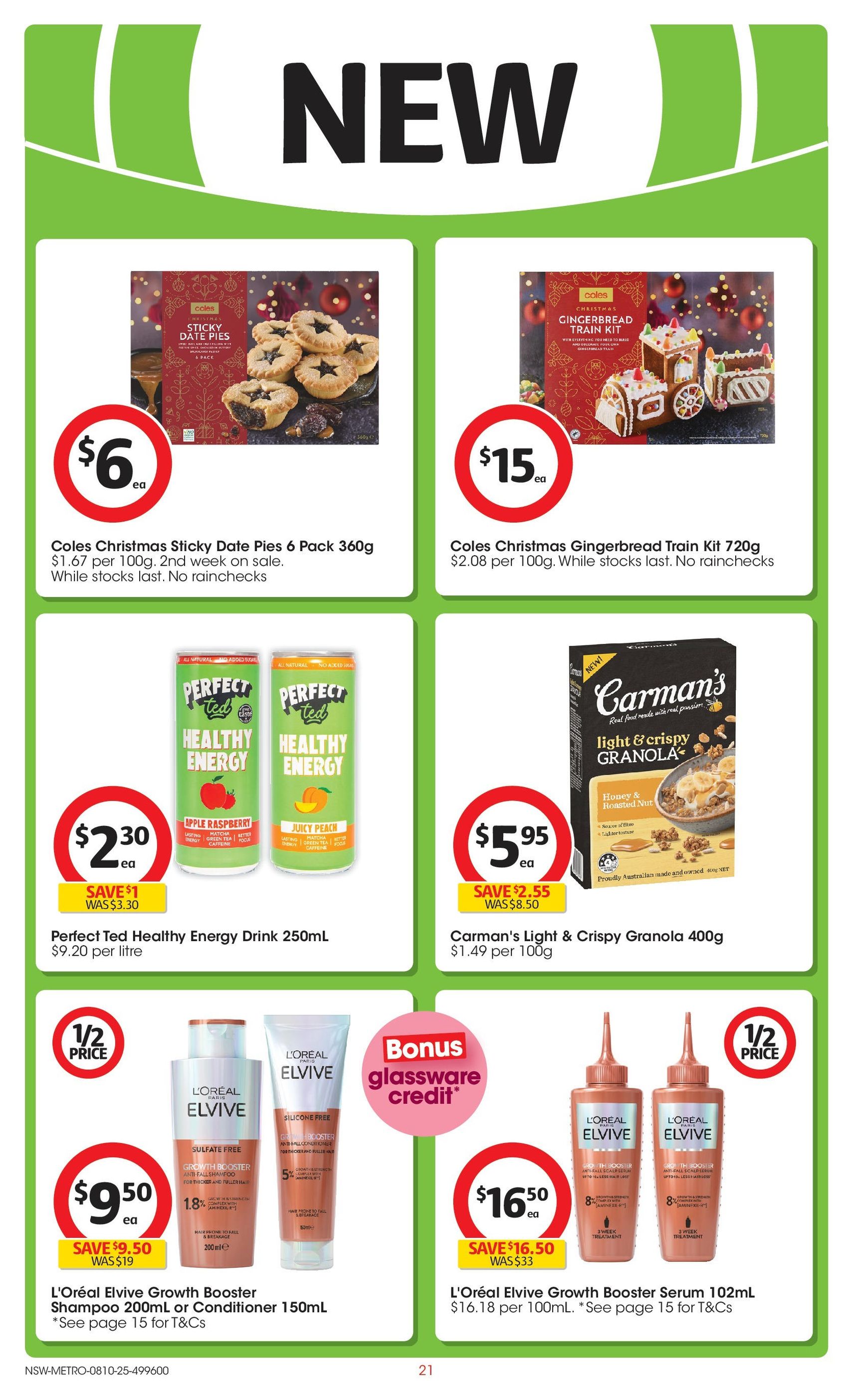 Coles Catalogue NSW - valid flyer from 08/10/2025, page 21 of 49