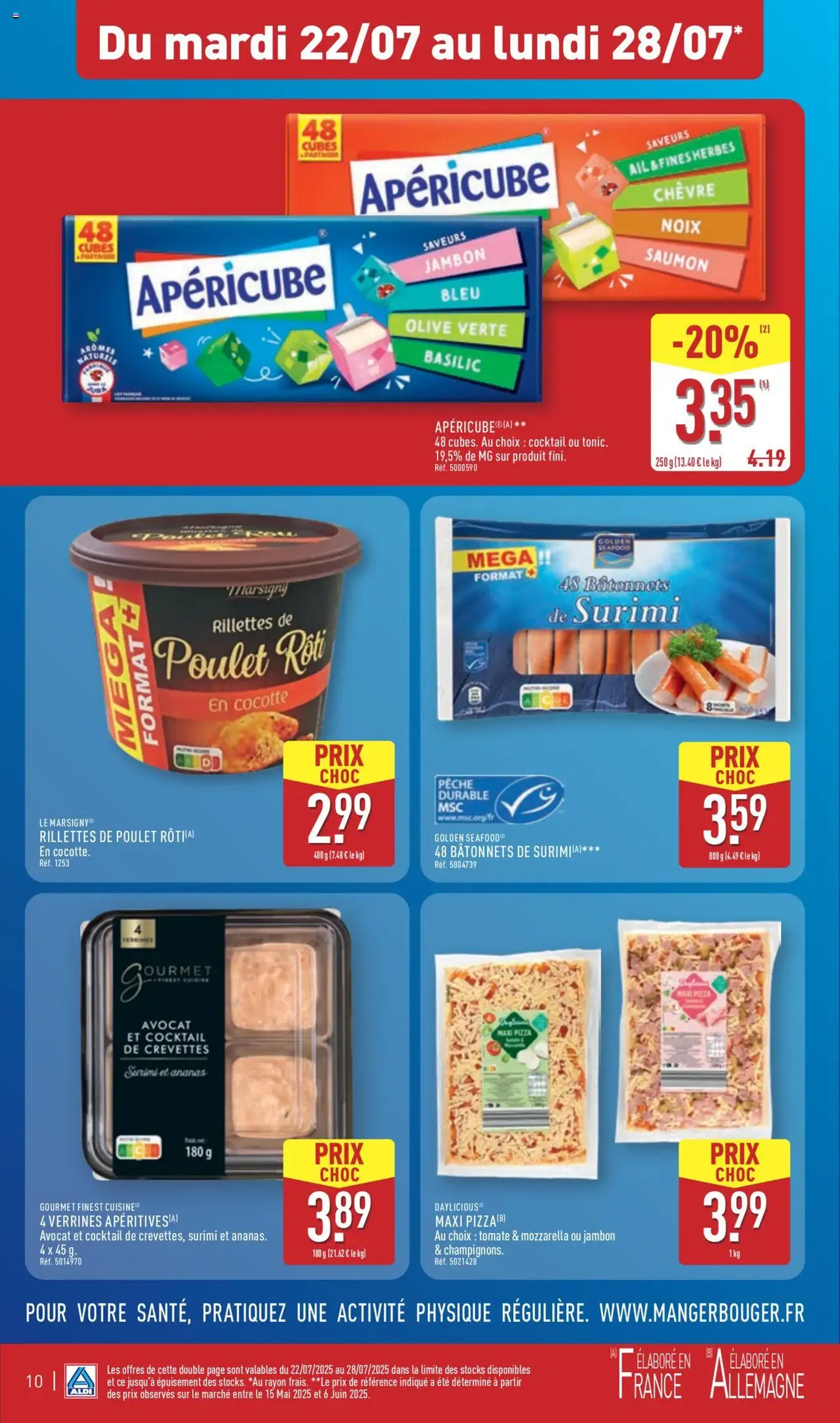 Aldi catalogue semaine 30 - brochure valable à partir du 22/07/2025, page 12 sur 45 Aldi catalogue semaine 30 - brochure valable à partir du 22/07/2025, page 12 sur 45