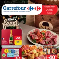 Carrefour folder week 1 - voorvertoning van de folder geldig vanaf 26/12/2025