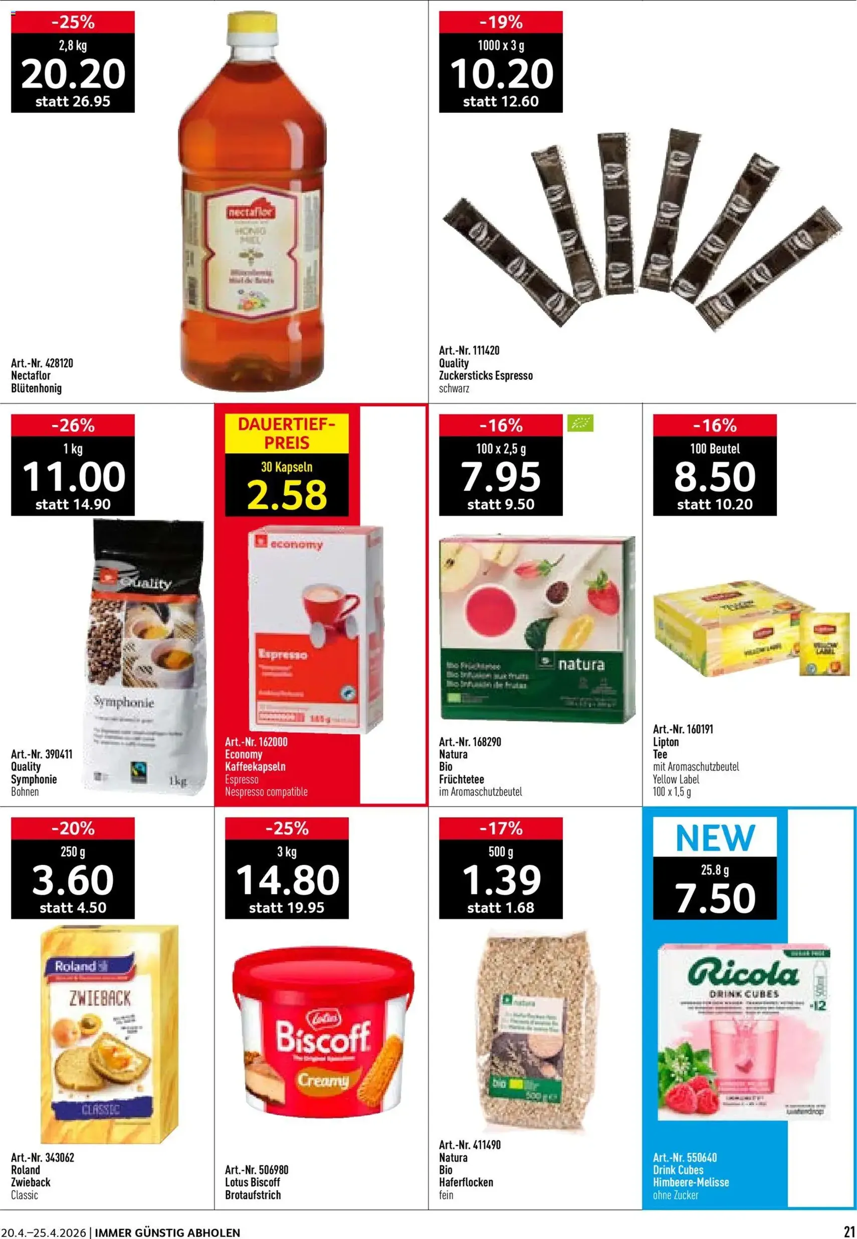 Prodega aktionen - Gültiger Prospekt ab 20.04.2026, Seite 21 von insgesamt 36