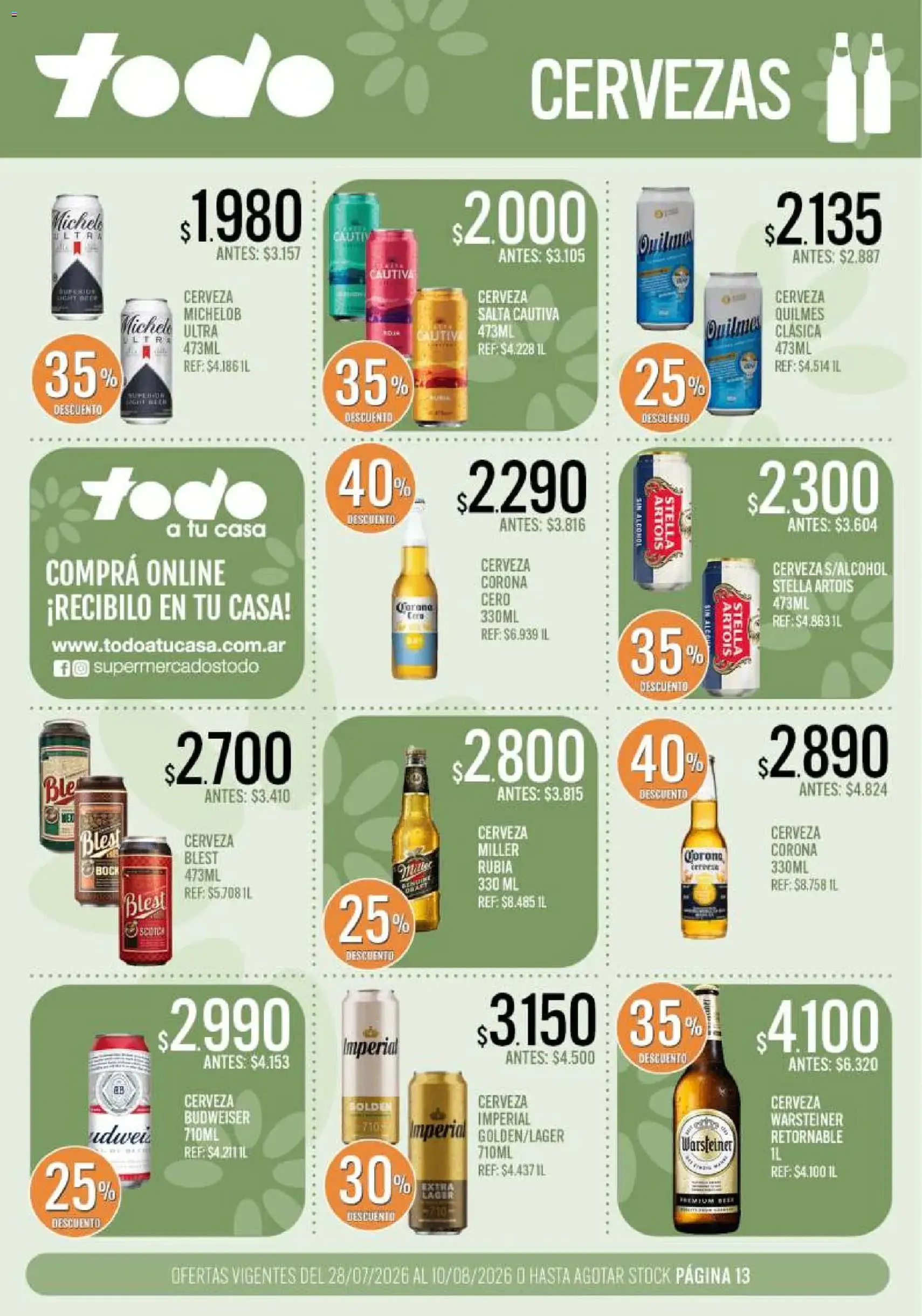 Supermercados TODO Ofertas - folleto válido desde 28/07/2026 página 13 de 24