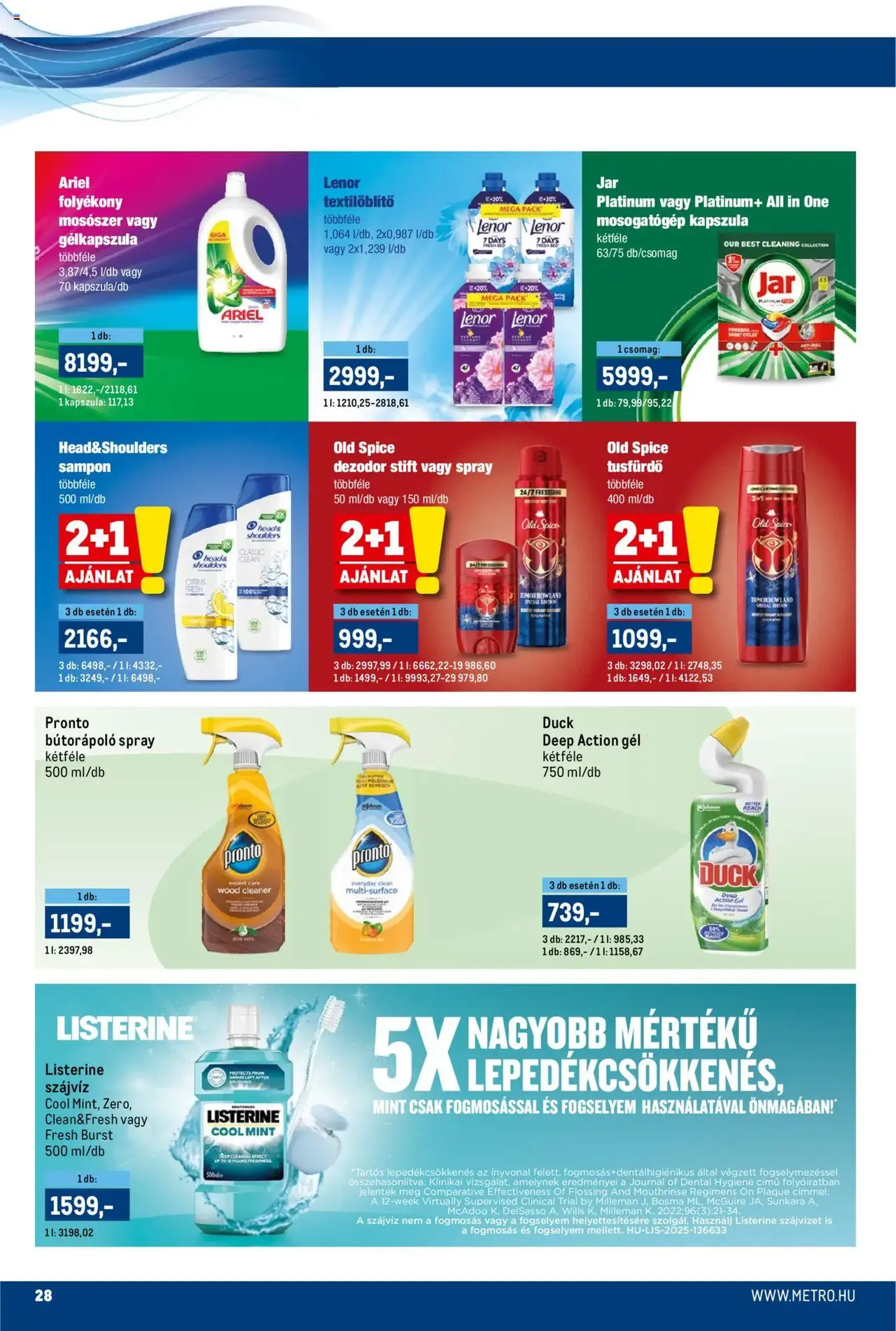 Metro Akciós újság - 2025.09.01. érvényes szórólap 28 oldal 33 oldalból Metro Akciós újság - 2025.09.01. érvényes szórólap 28 oldal 33 oldalból