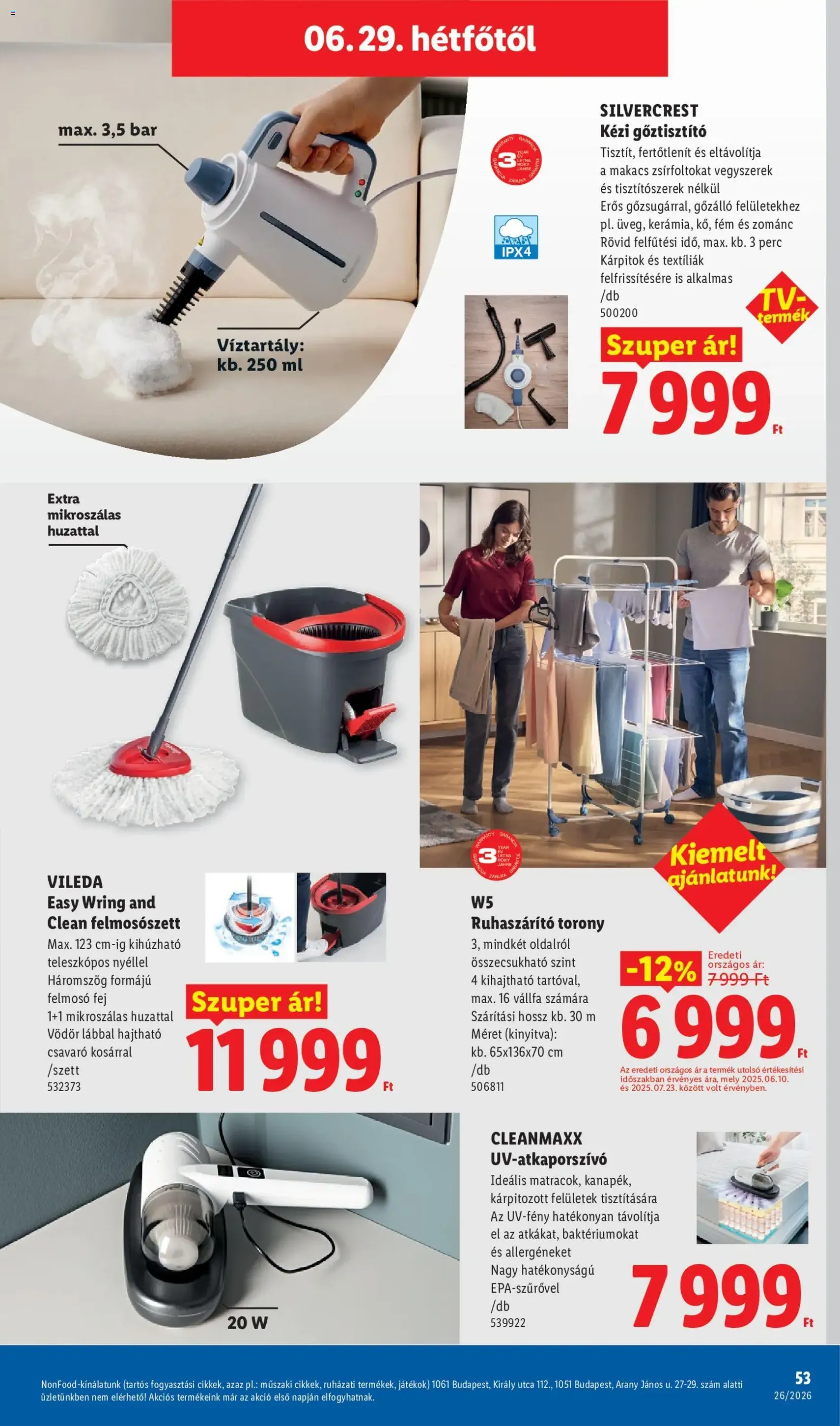 Lidl akciós újság - 2026.06.25. érvényes szórólap 53 oldal 74 oldalból