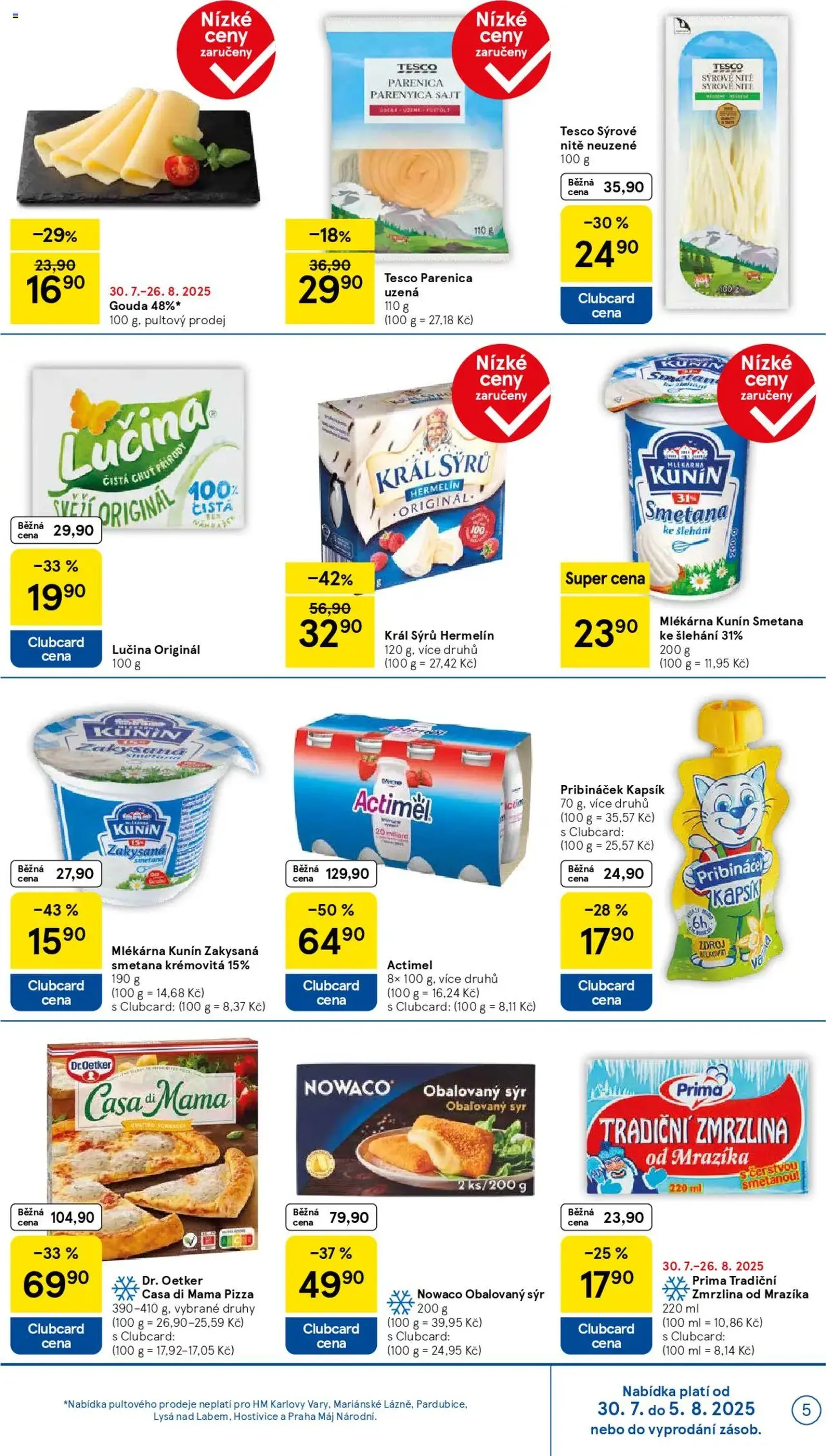 Tesco leták - Hypermarket - platný leták od 30.07.2025 strana 5 z 28 Tesco leták - Hypermarket - platný leták od 30.07.2025 strana 5 z 28
