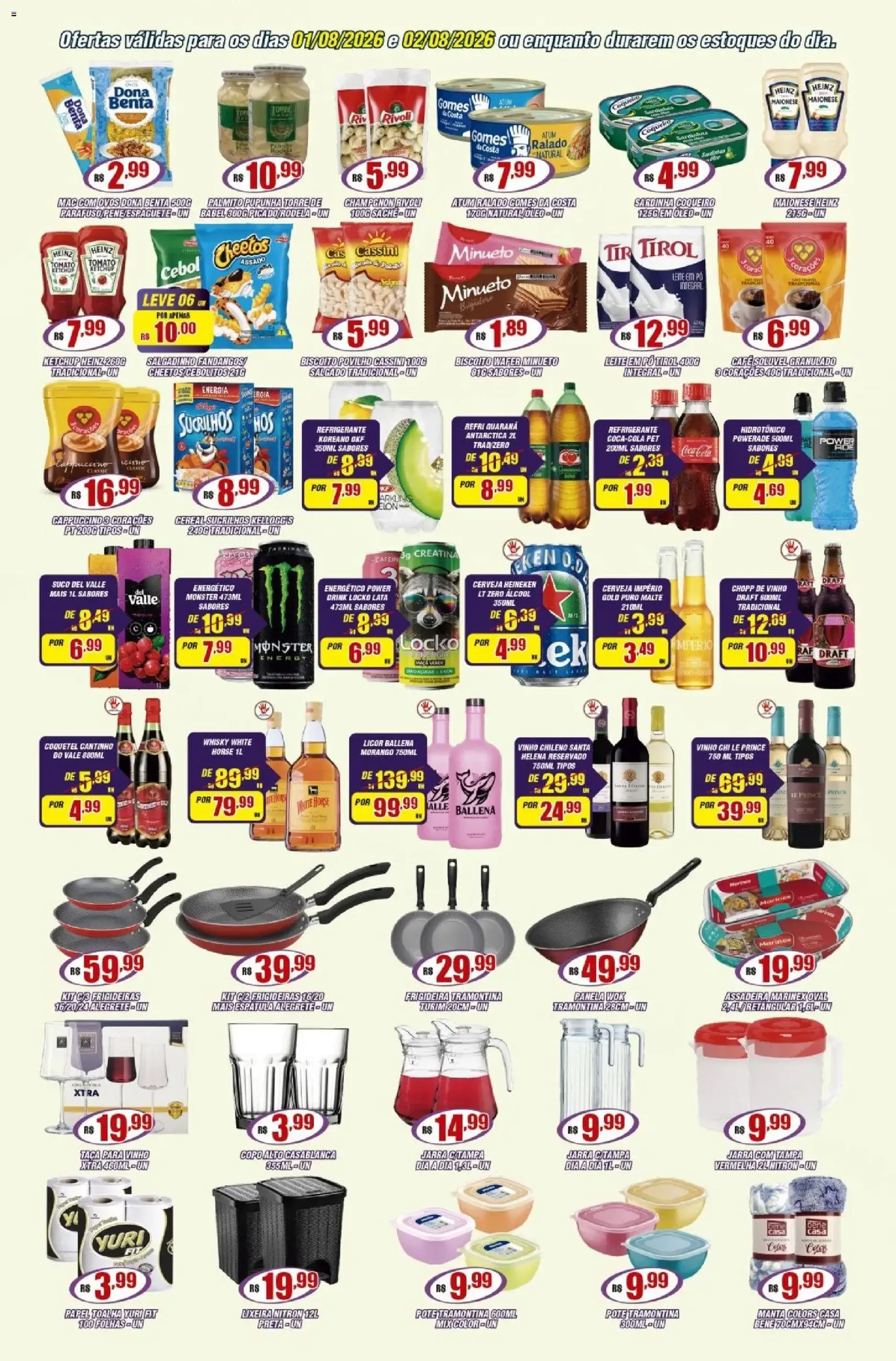 Violeta Supermercados - Ofertas da semana - folheto válido a partir de 01/08/2026 página 3 de 4