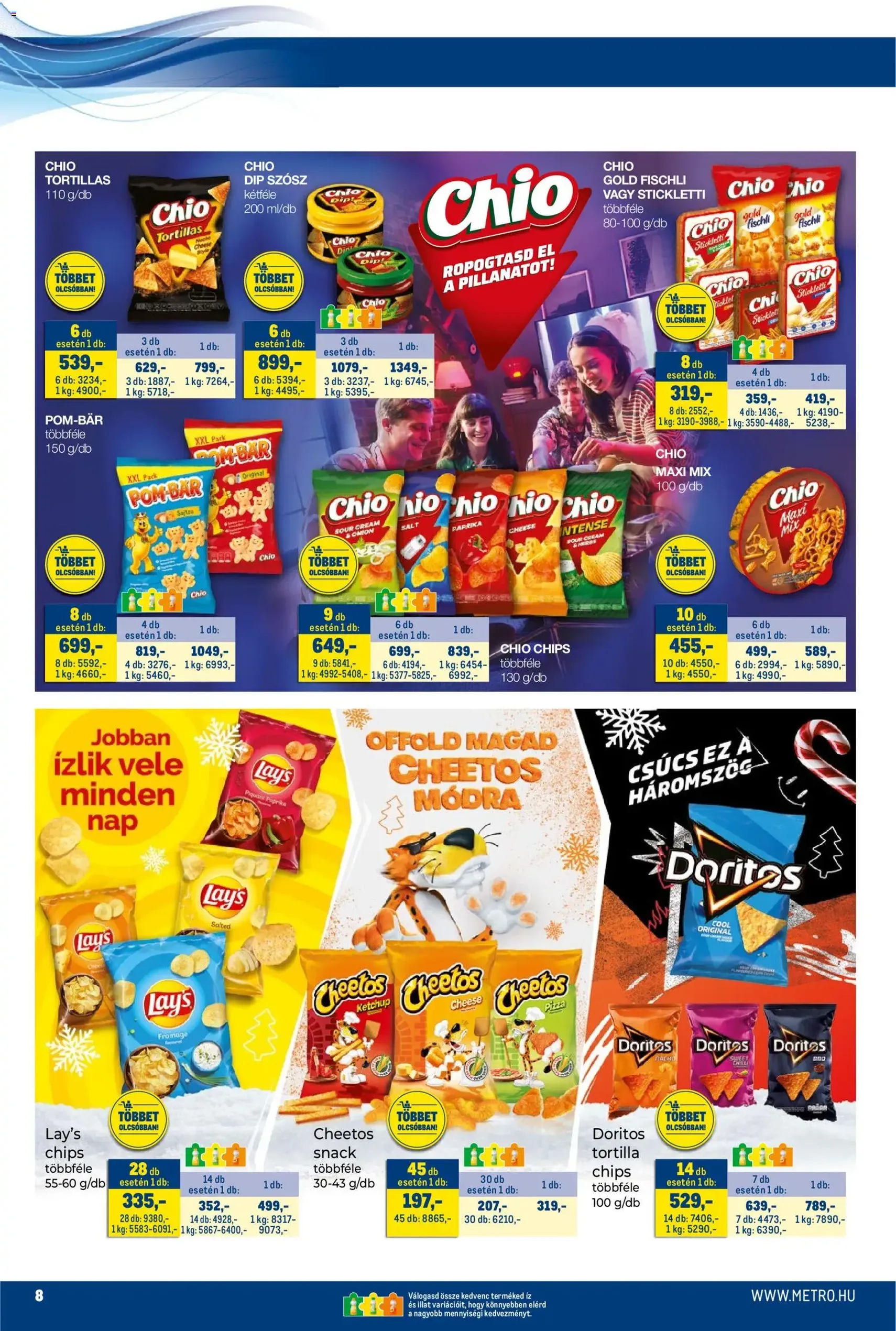 Metro Akciós újság - 2025.12.01. érvényes szórólap 8 oldal 40 oldalból