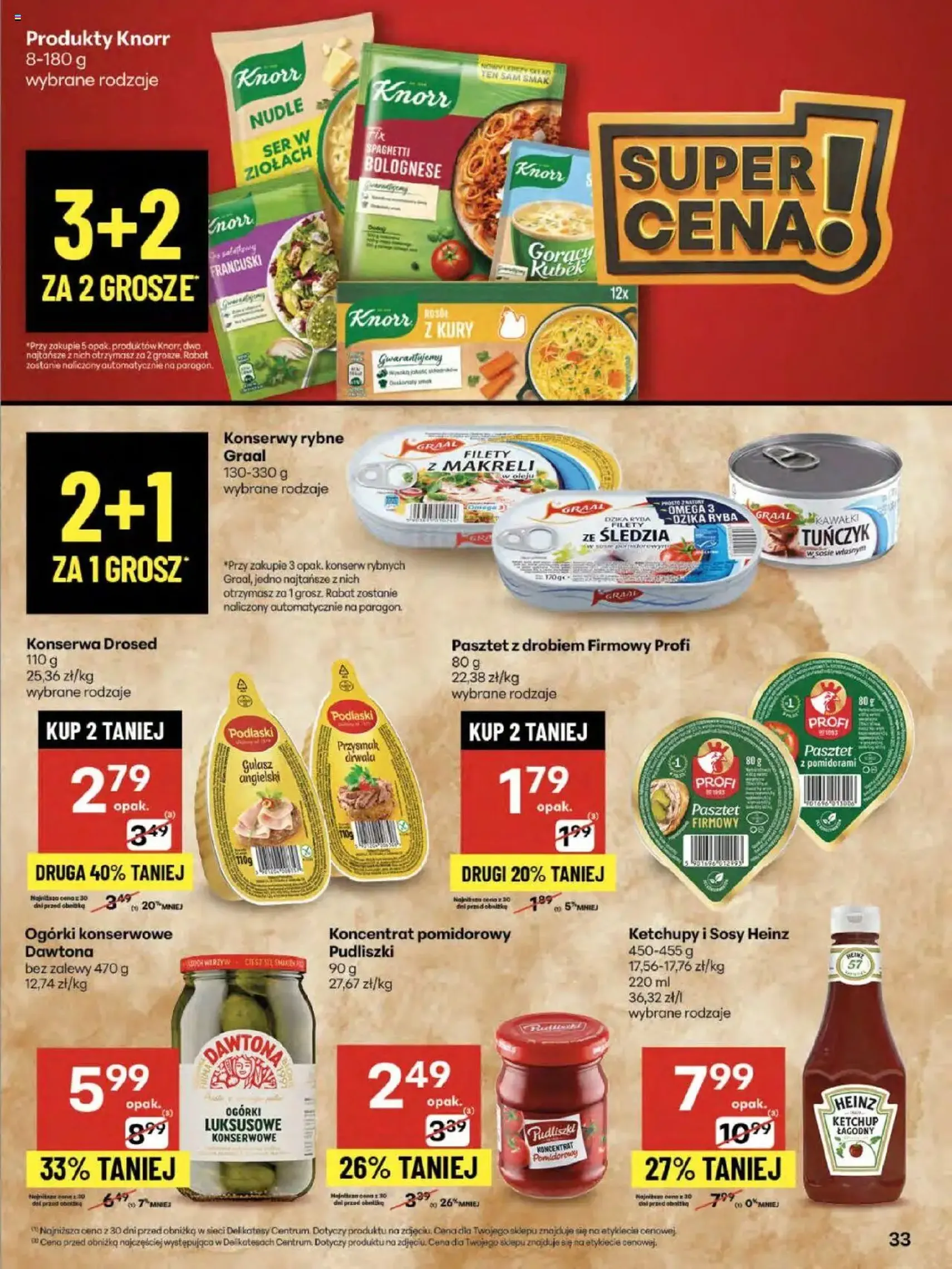 Delikatesy Centrum Gazetka - ważny gazetka od 24.07.2025 strona 33 z 52 Delikatesy Centrum Gazetka - ważny gazetka od 24.07.2025 strona 33 z 52