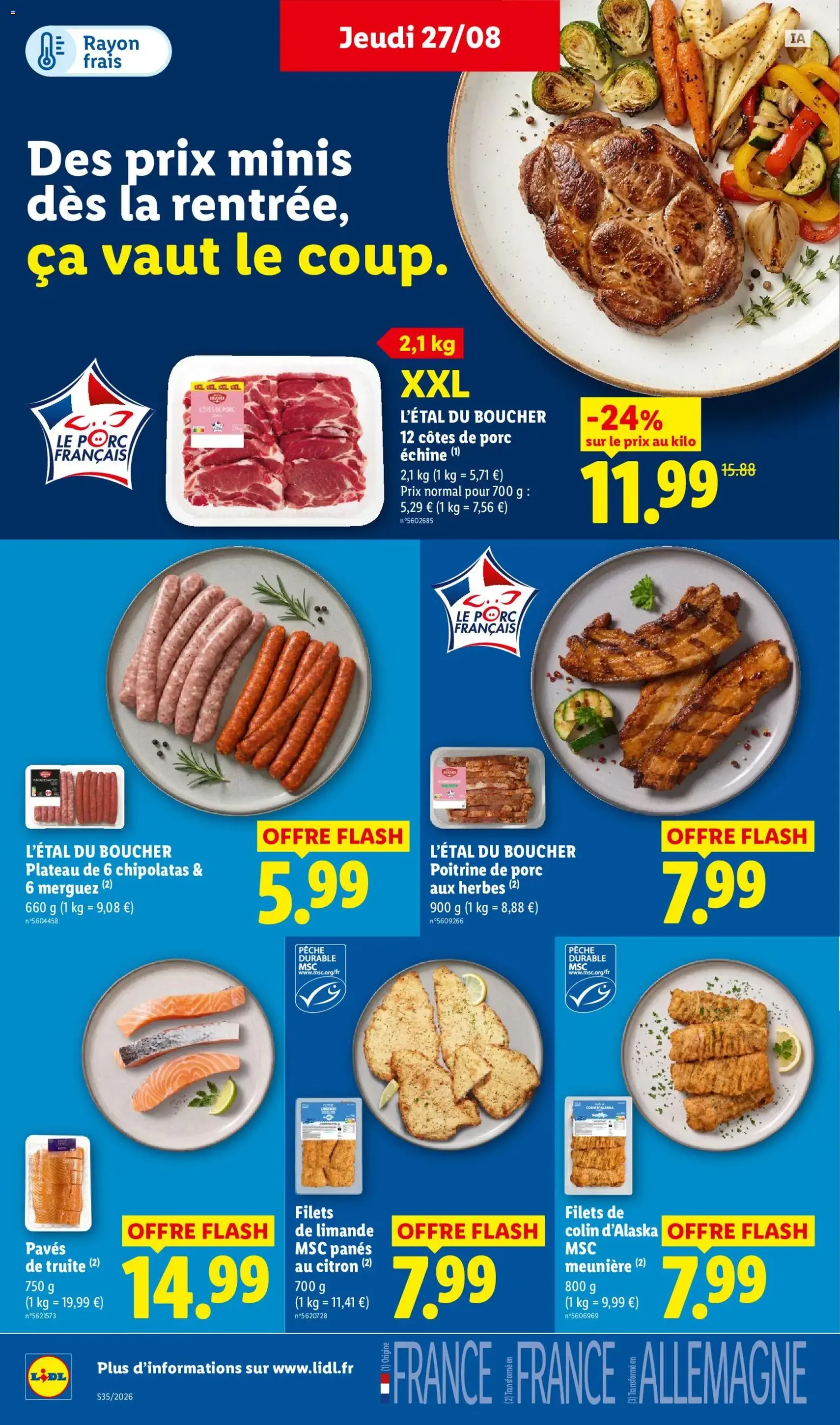 LIDL catalogue - brochure valable à partir du 27/08/2026, page 10 sur 61