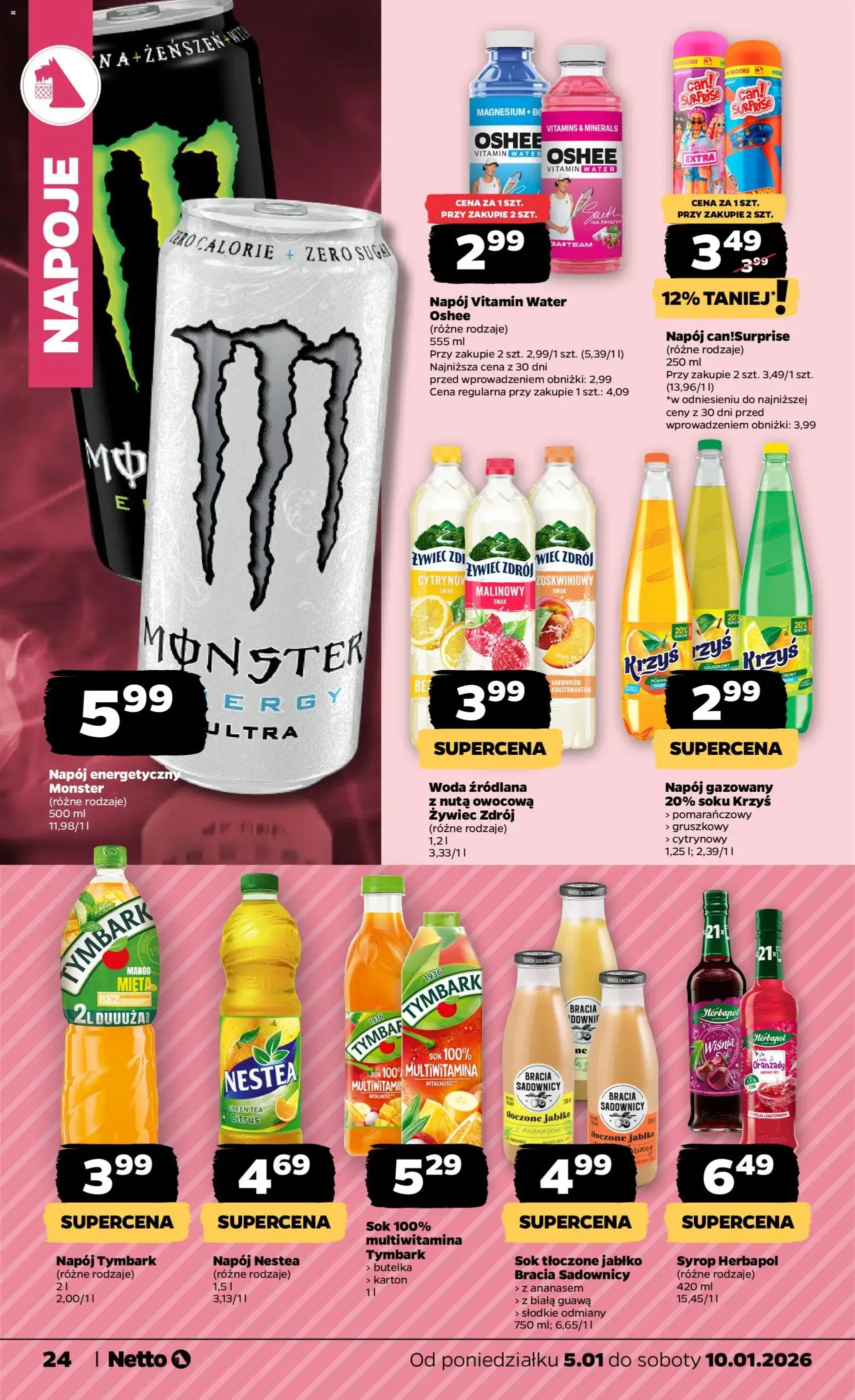 Netto gazetka - Spożywcza - ważny gazetka od 05.01.2026 strona 24 z 33