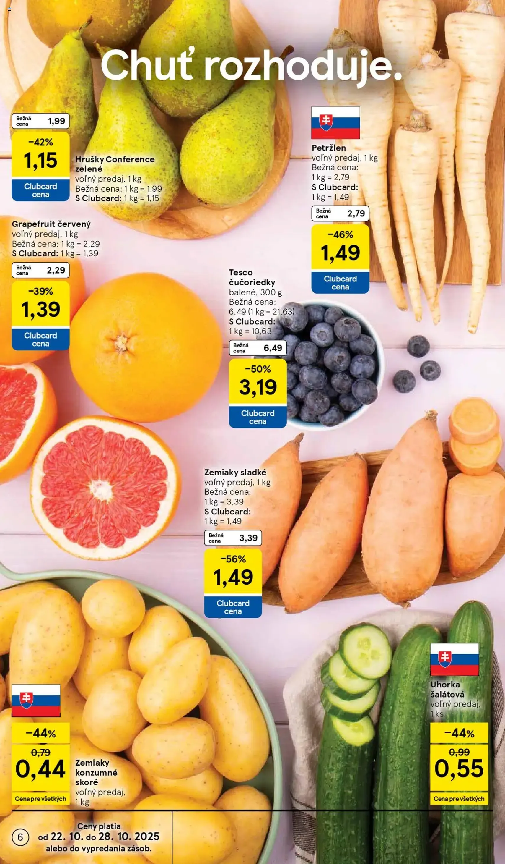 Tesco Hypermarket - leták - platný leták od 22.10.2025 strana 6 z 40 Tesco Hypermarket - leták - platný leták od 22.10.2025 strana 6 z 40