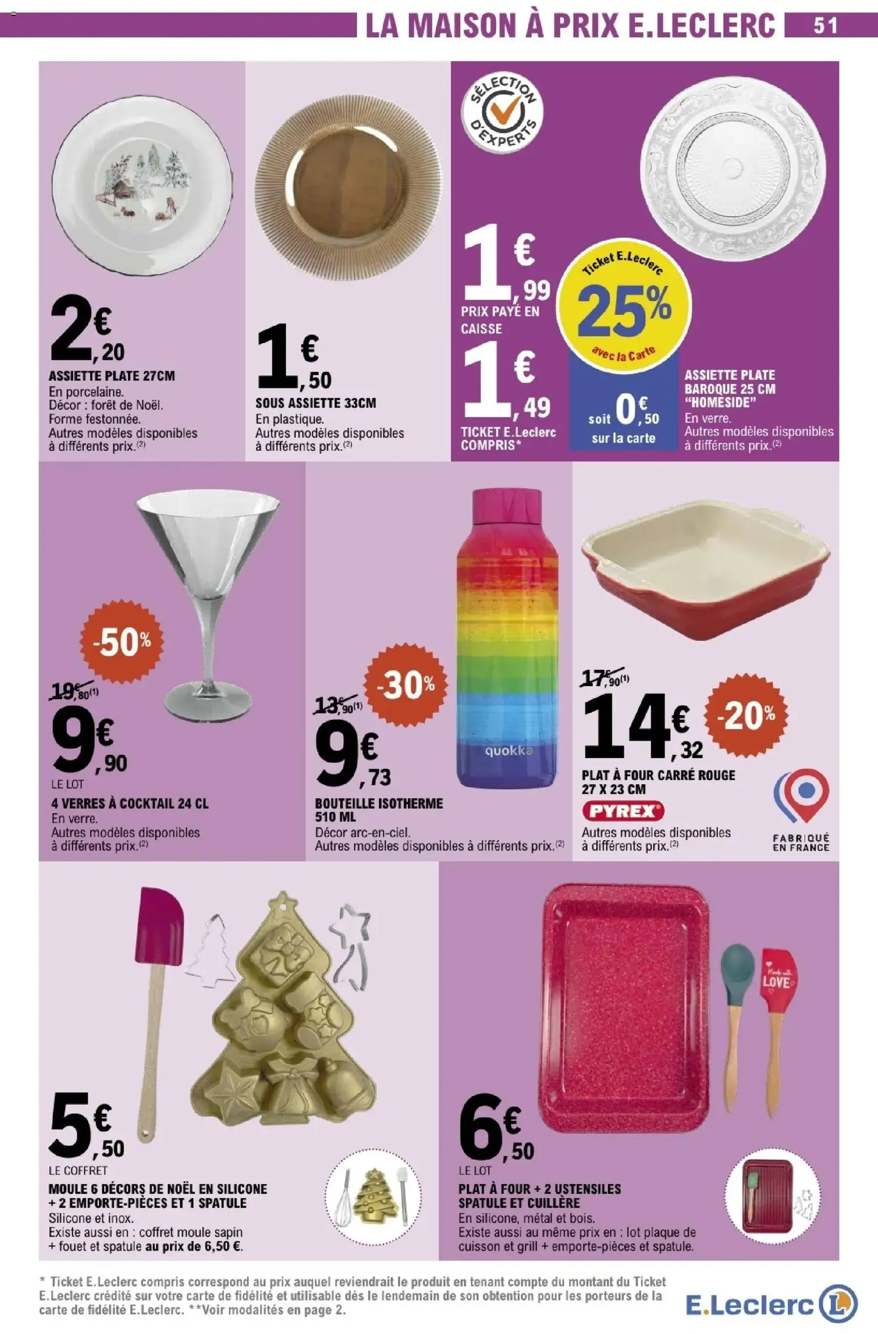 E.Leclerc catalogue semaine 49 - brochure valable à partir du 02/12/2025, page 51 sur 80