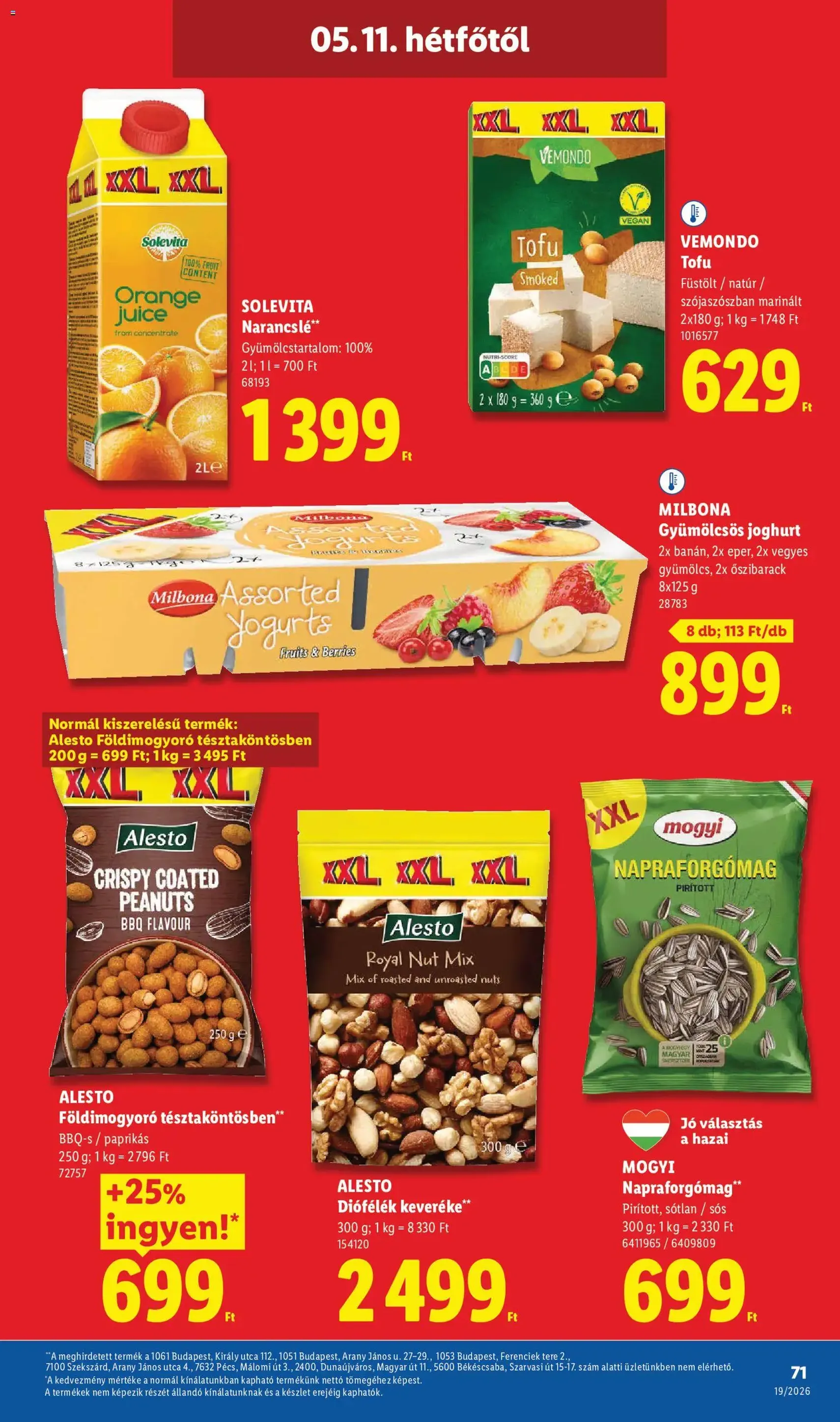 Lidl akciós újság - 2026.05.07. érvényes szórólap 71 oldal 76 oldalból