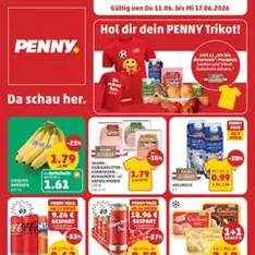 Penny Markt - Flugblatt - Prospekt Vorschau gültig ab 11.06.2026