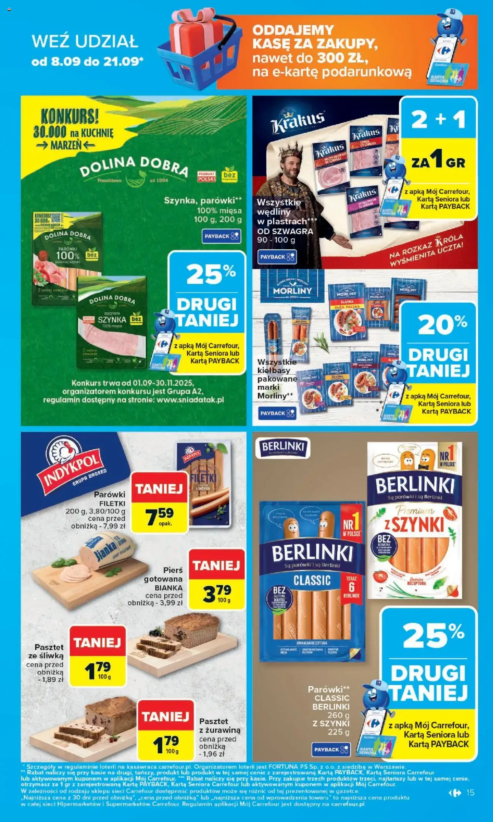 Carrefour Gazetka - ważny gazetka od 08.09.2025 strona 15 z 62 Carrefour Gazetka - ważny gazetka od 08.09.2025 strona 15 z 62