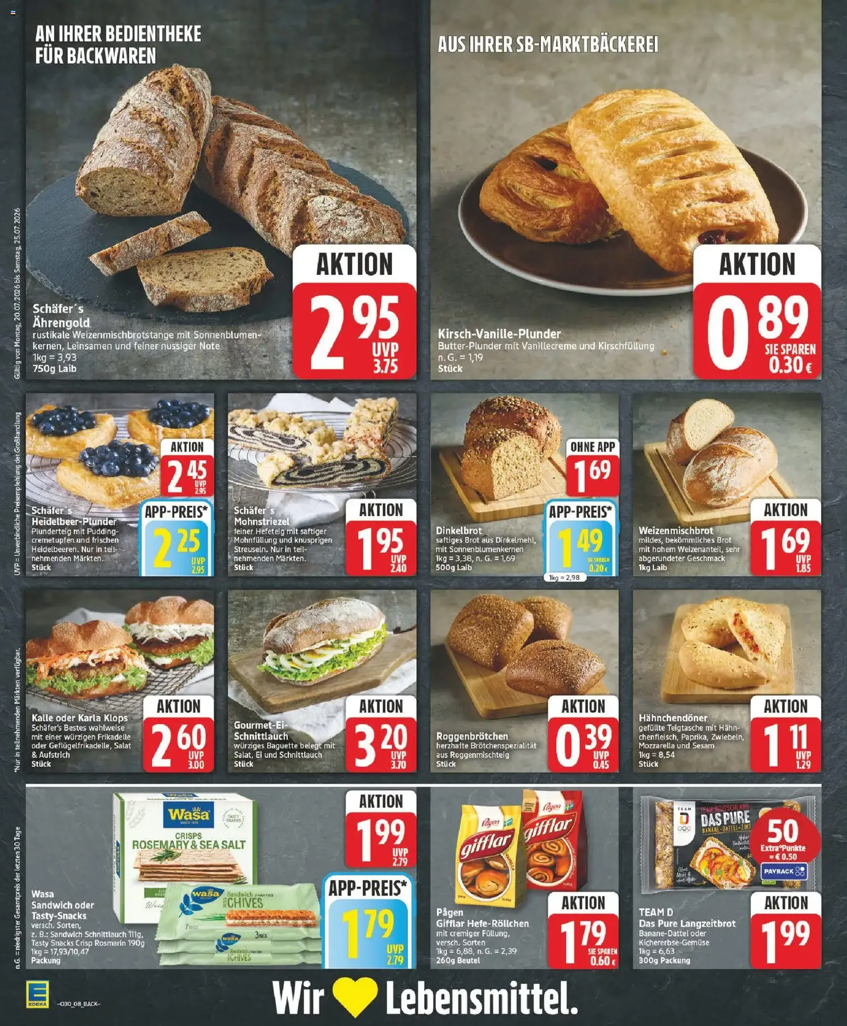 Edeka Prospekt - Gültiger Prospekt ab 20.07.2026, Seite 8 von insgesamt 28
