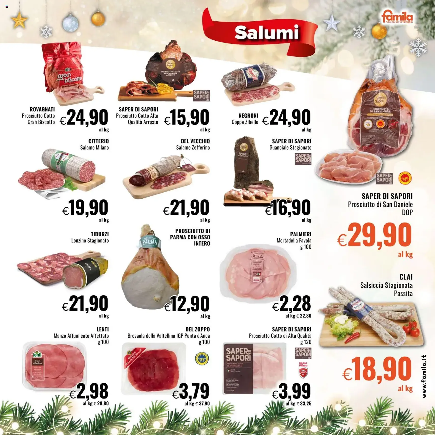 Volantino Famila - volantino valido dal 11/12/2025 pagina 9 di 32