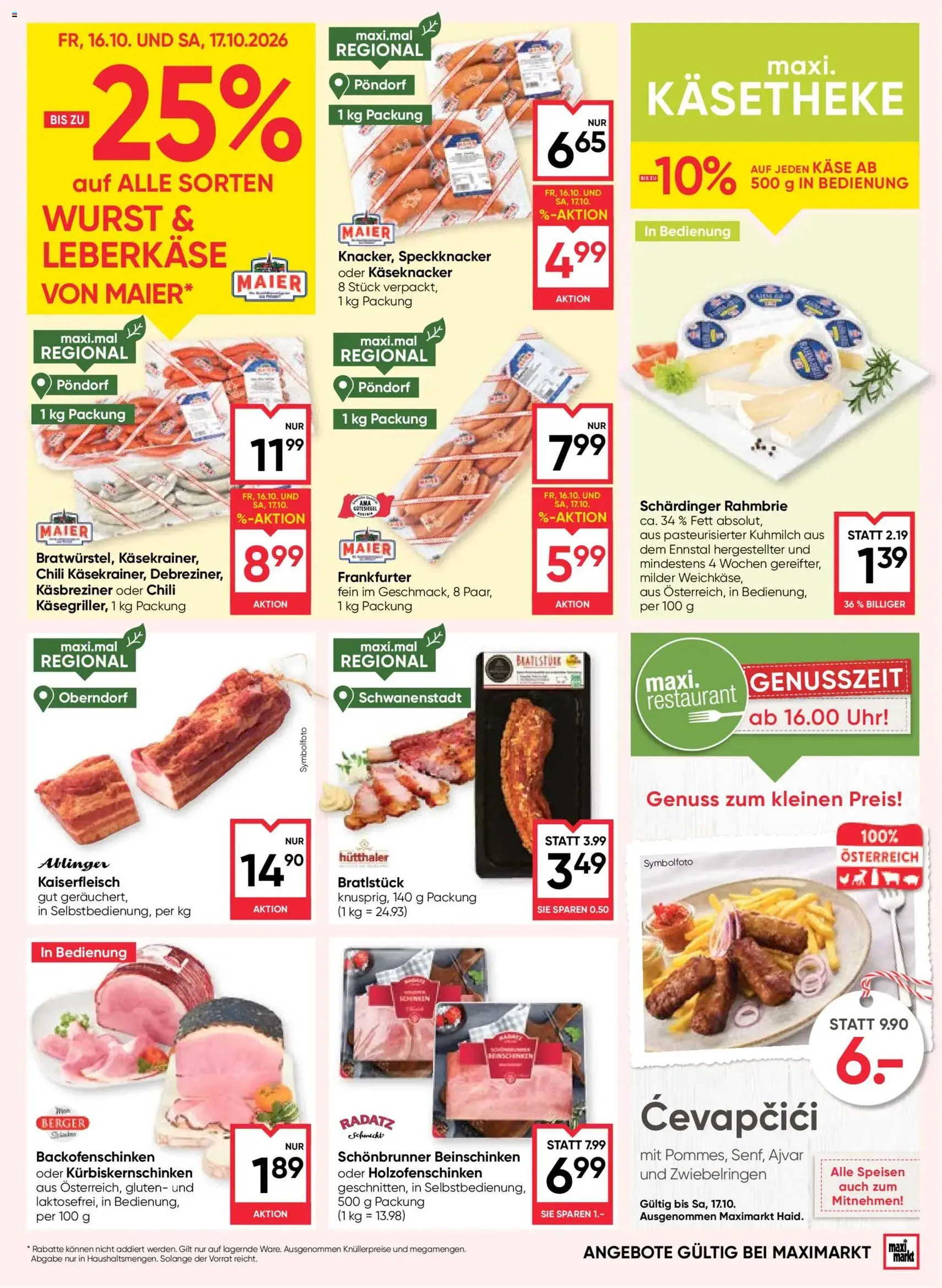 Maximarkt Flugblatt - Gültiger Prospekt ab 15.10.2026, Seite 9 von insgesamt 24