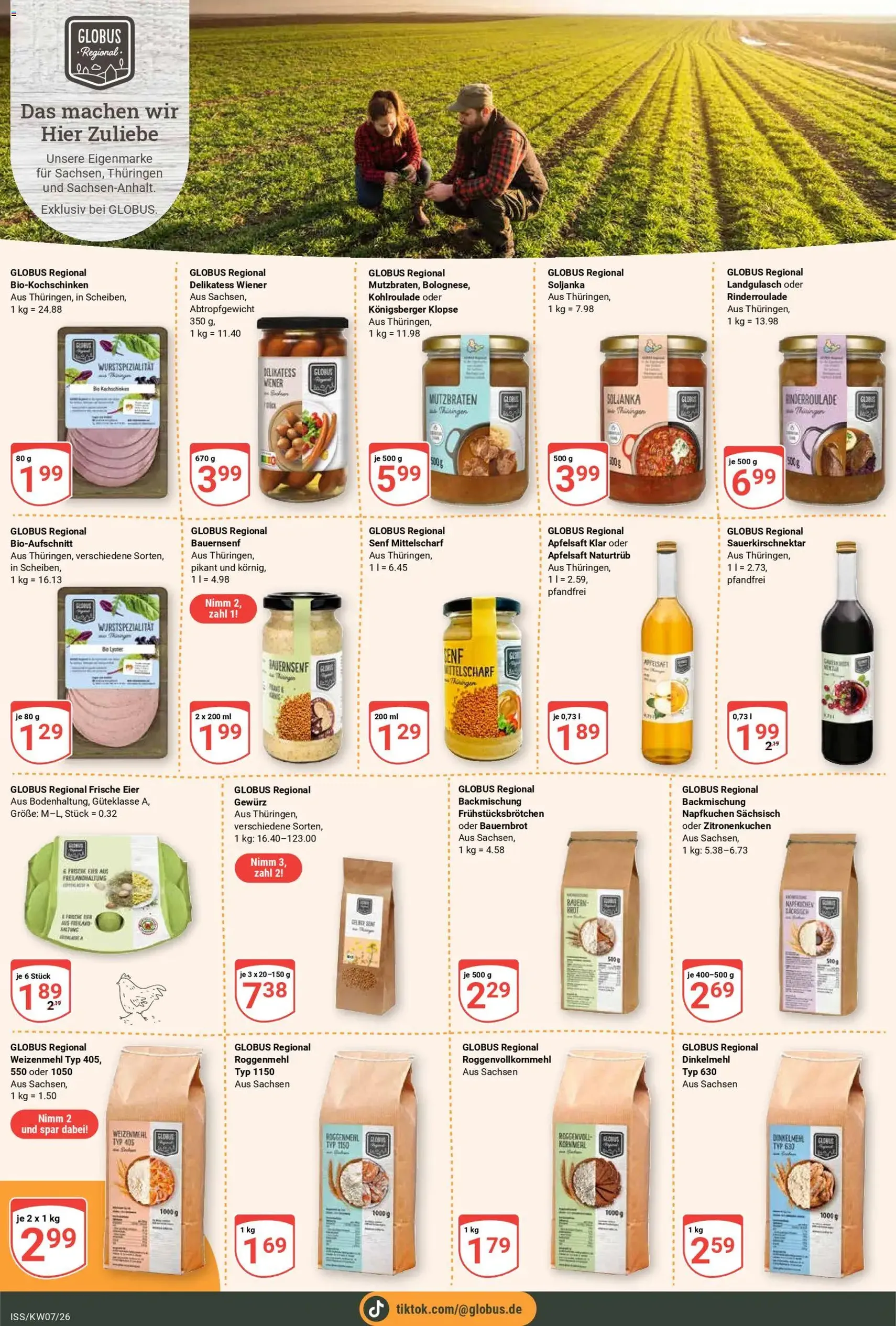 Globus Prospekt - Gültiger Prospekt ab 09.02.2026, Seite 13 von insgesamt 25