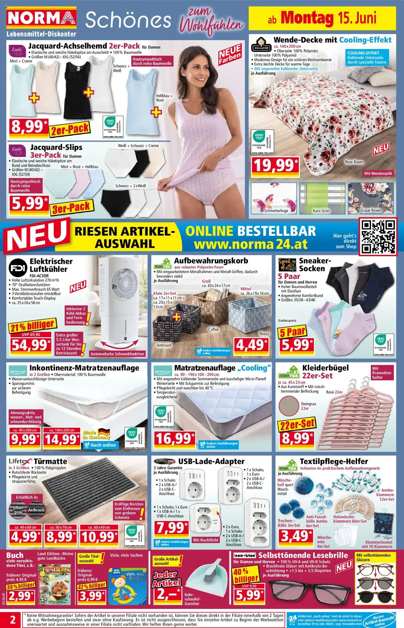 Norma Flugblatt - Gültiger Prospekt ab 15.06.2026, Seite 2 von insgesamt 19