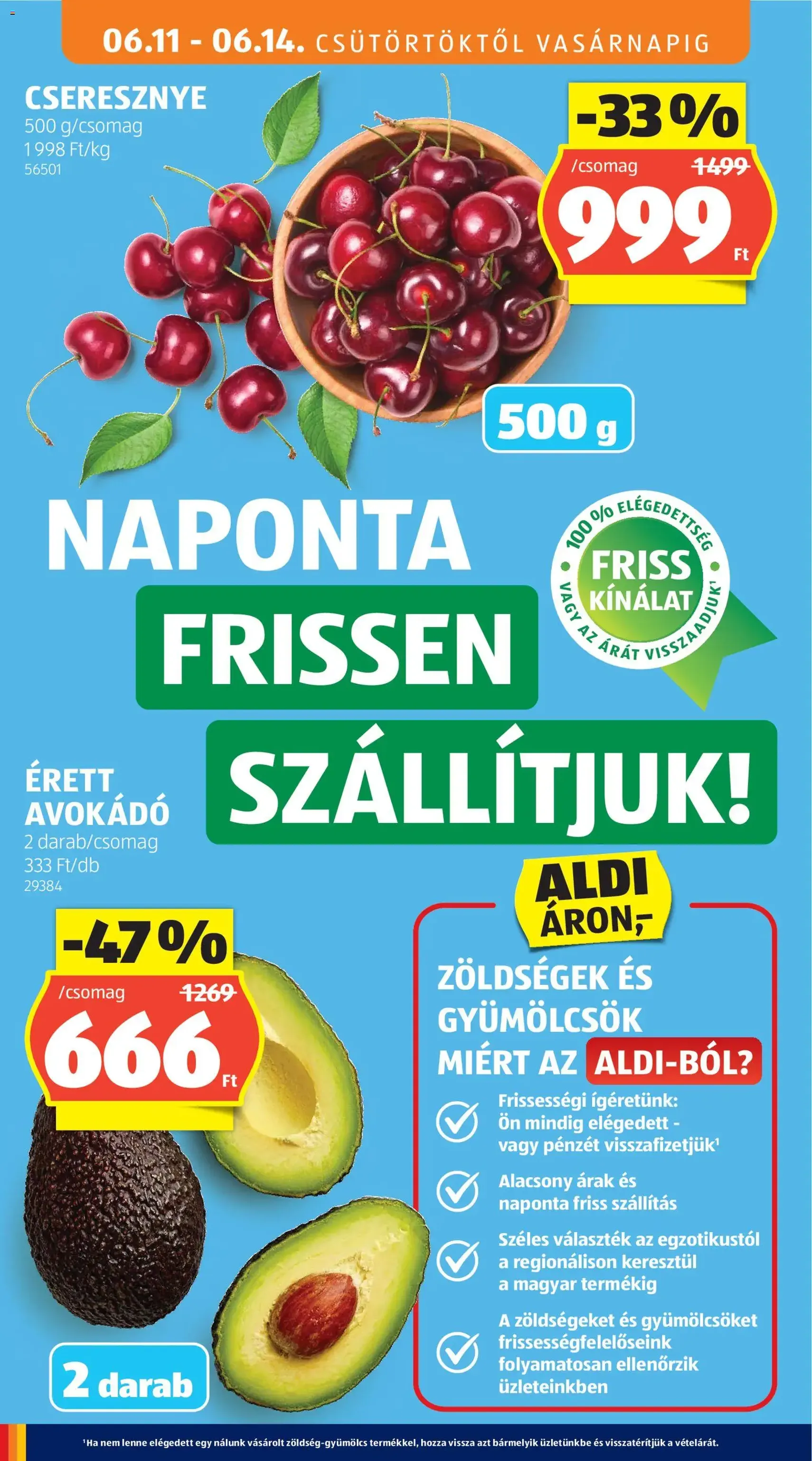 Aldi akciós újság - 2026.06.11. érvényes szórólap 18 oldal 61 oldalból