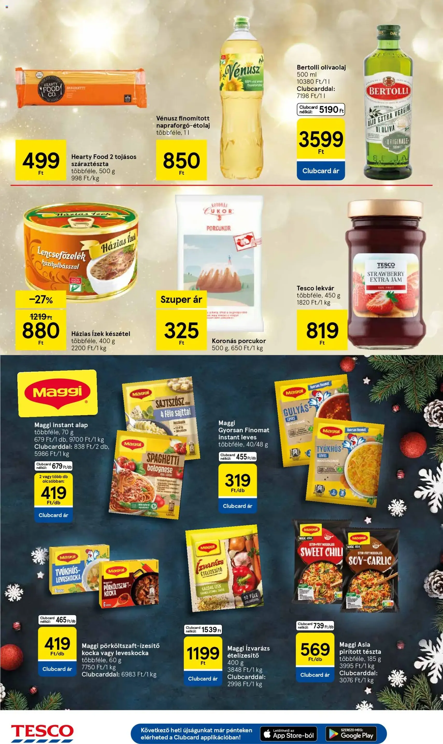 Tesco Hipermarket - Akciós újság - 2025.12.11. érvényes szórólap 28 oldal 46 oldalból