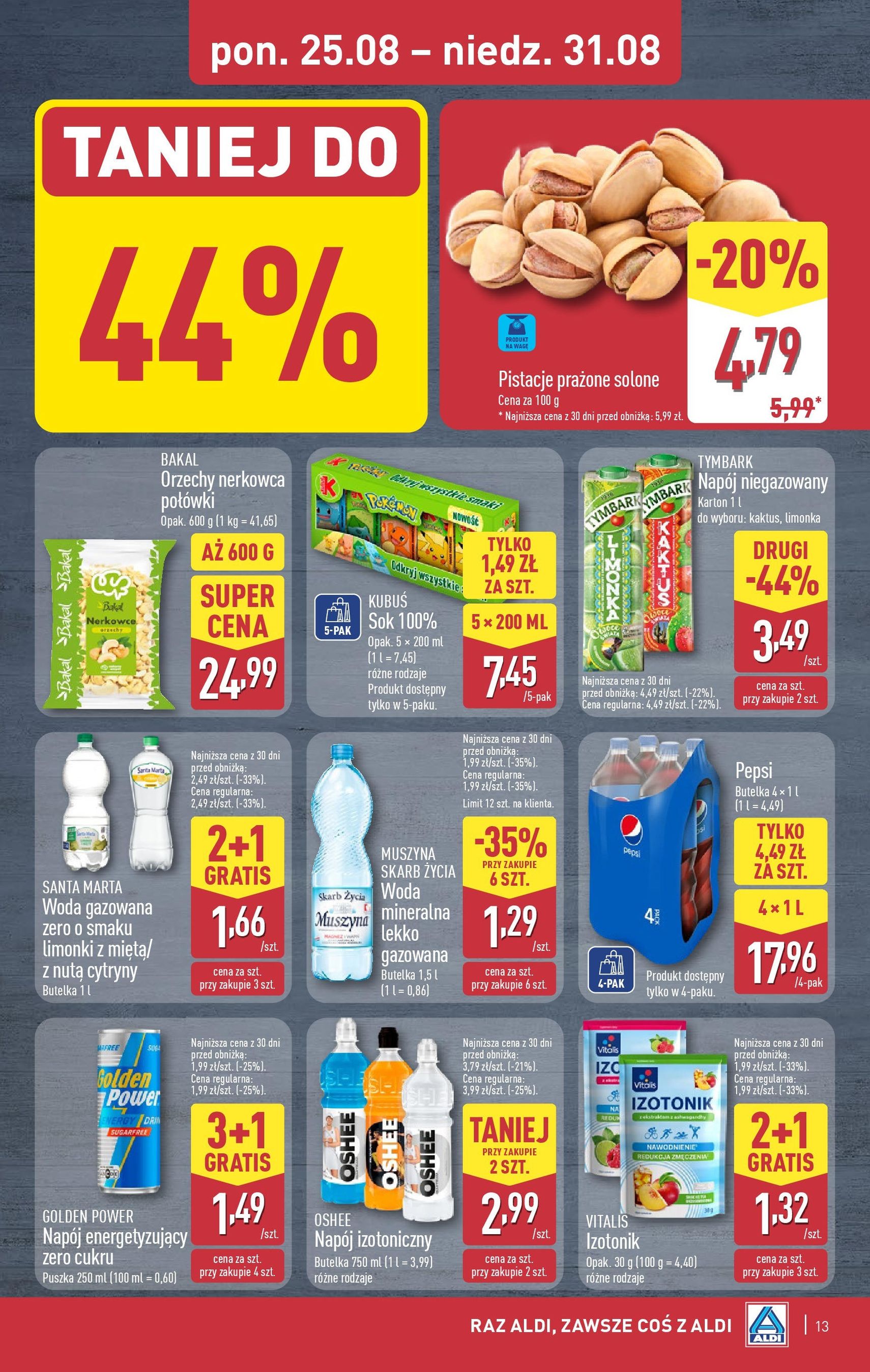 Aldi Gazetka - ważny gazetka od 25.08.2025 strona 13 z 40