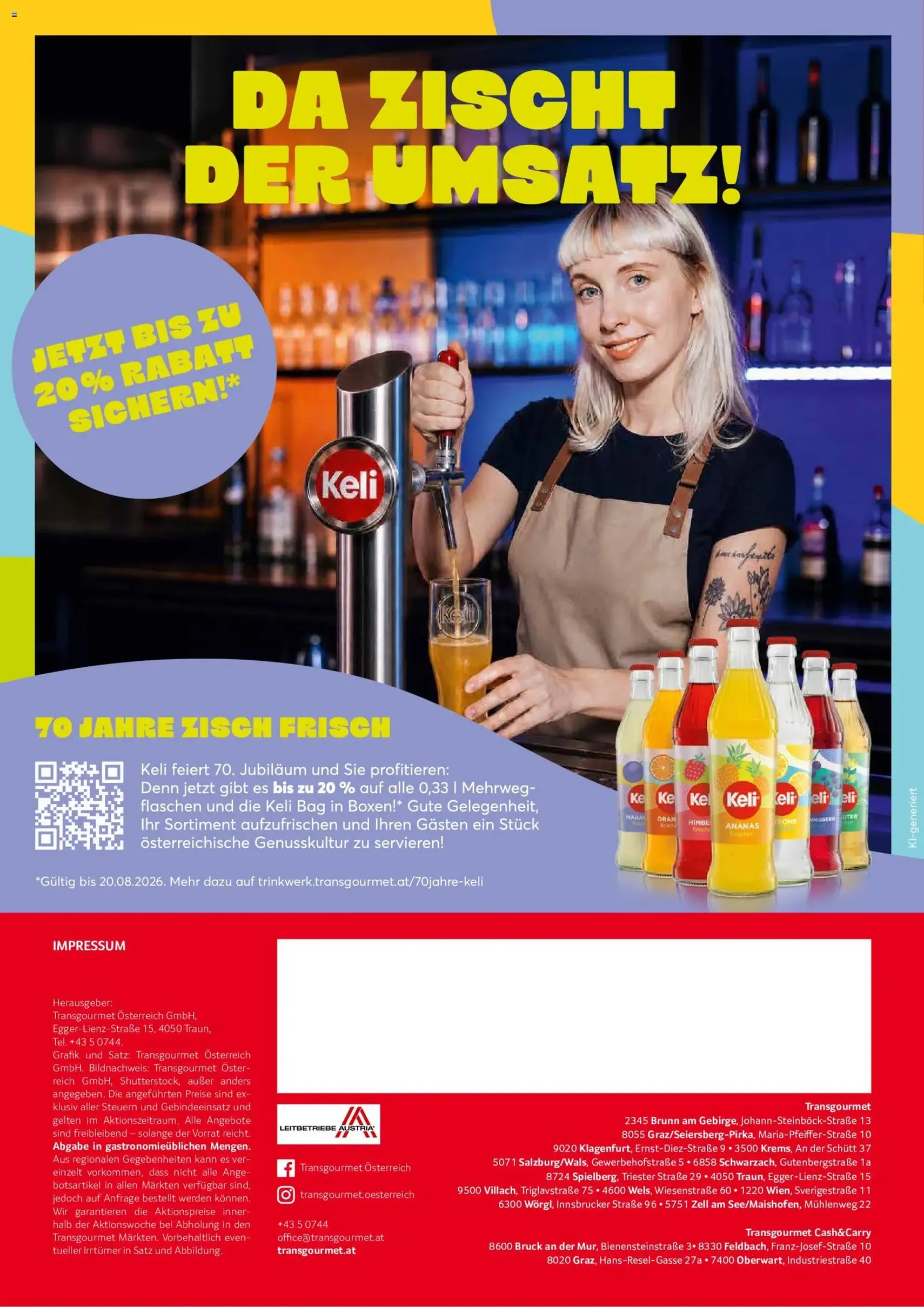 Transgourmet Flugblatt - Gültiger Prospekt ab 20.07.2026, Seite 27 von insgesamt 27