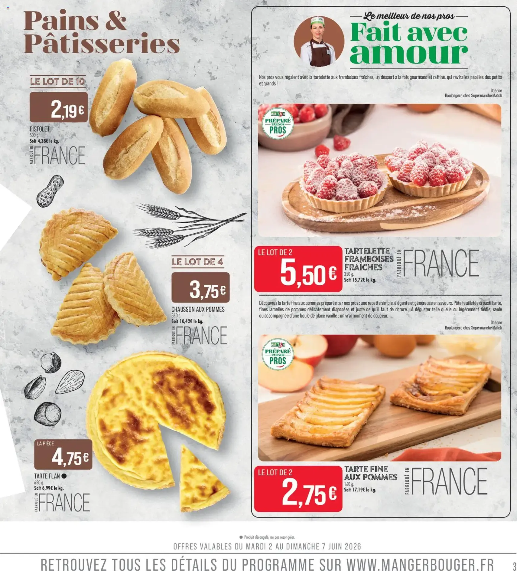 Match Supermarché catalogue - brochure valable à partir du 02/06/2026, page 3 sur 22