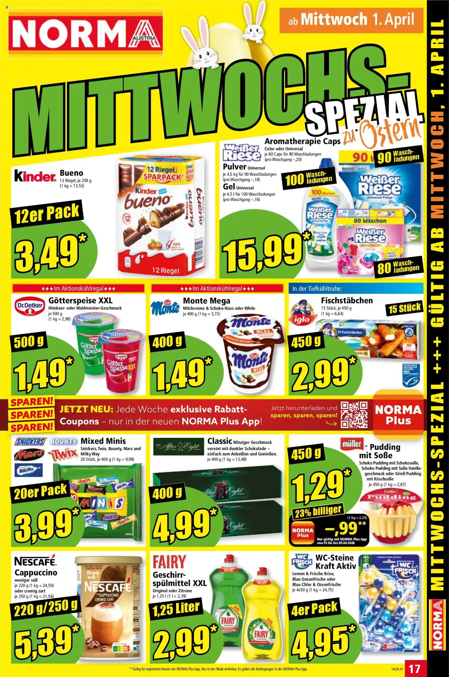 Norma Flugblatt - Gültiger Prospekt ab 30.03.2026, Seite 17 von insgesamt 20