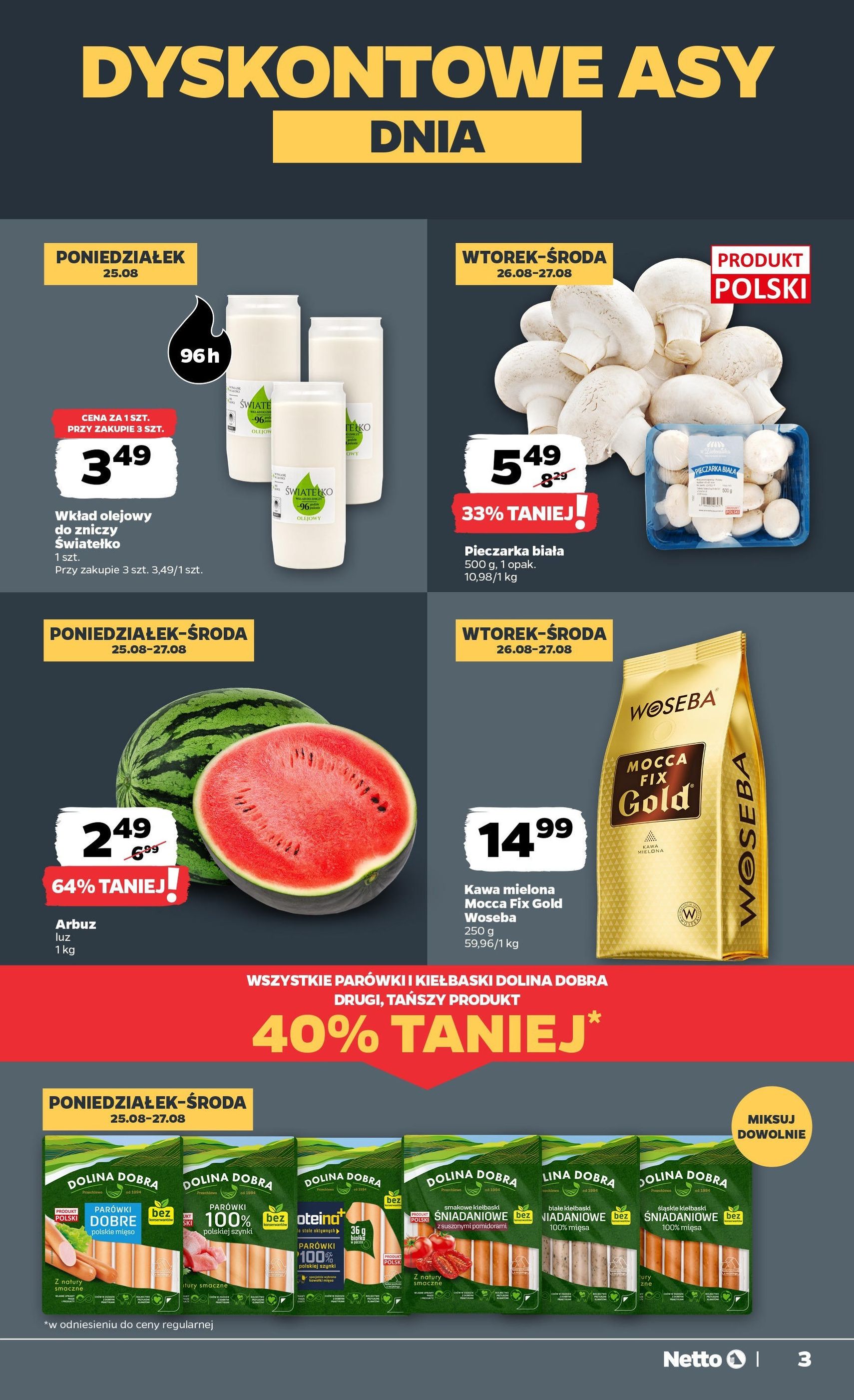Netto gazetka - Spożywcza - ważny gazetka od 25.08.2025 strona 3 z 31 Netto gazetka - Spożywcza - ważny gazetka od 25.08.2025 strona 3 z 31